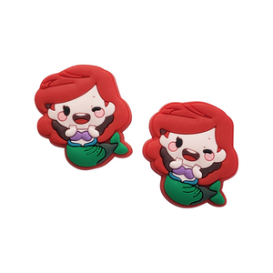 2pc Mermaid Princess Soft PVC Resin