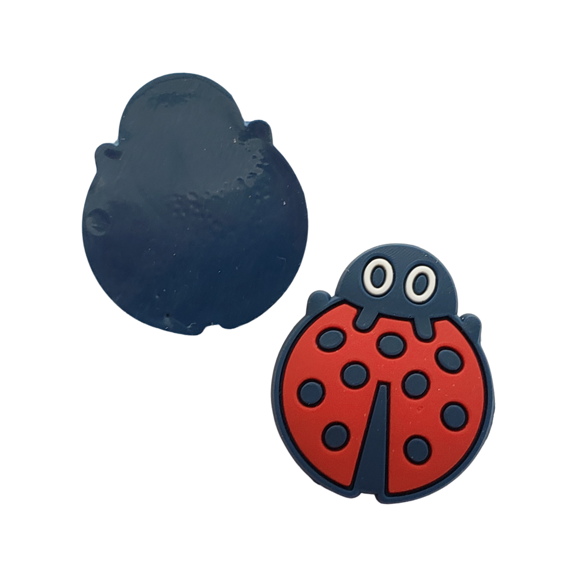 2pc Lady Bug Soft PVC Resin