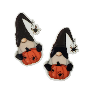 2pc Halloween Gnome Planar Resin