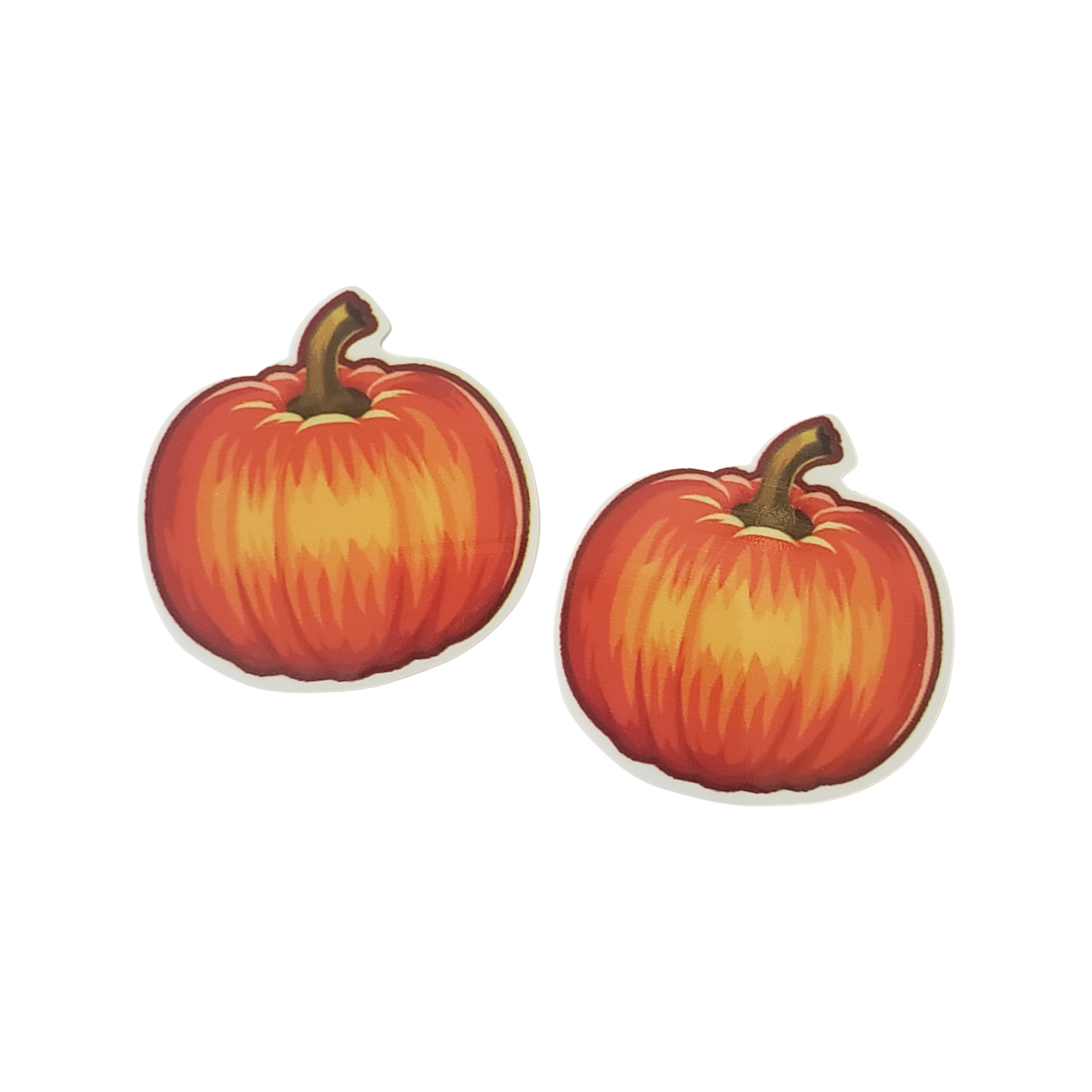 2pc Pumpkin Planar Resin