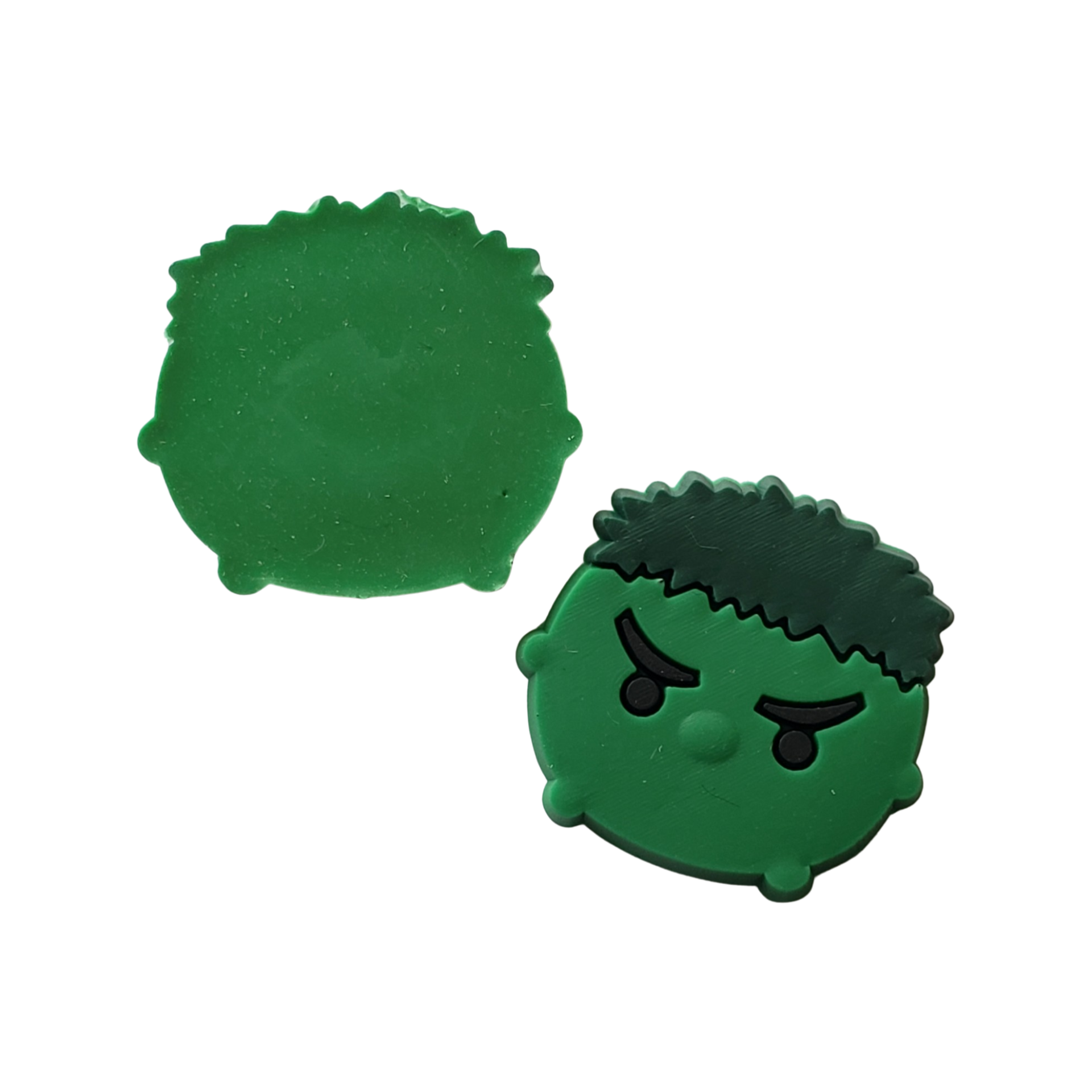 2pc Green Hero Soft PVC Resin