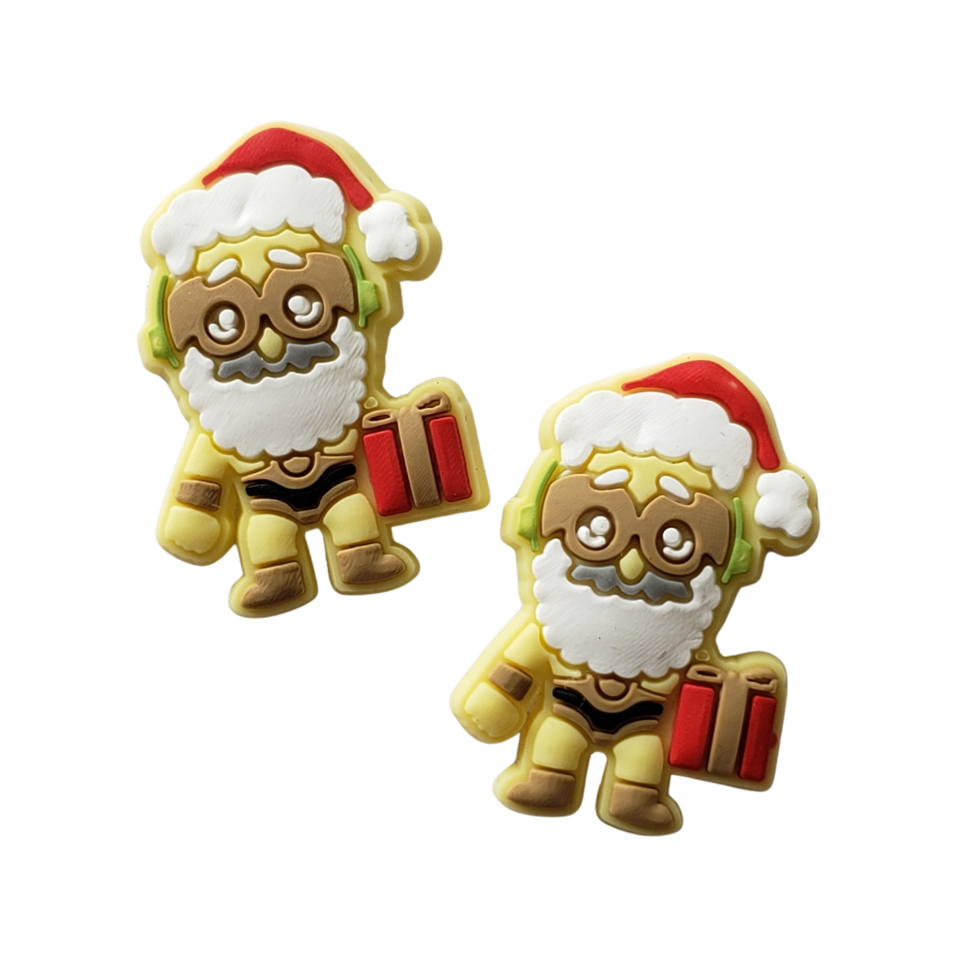 2pc Christmas Droid Soft PVC Resin