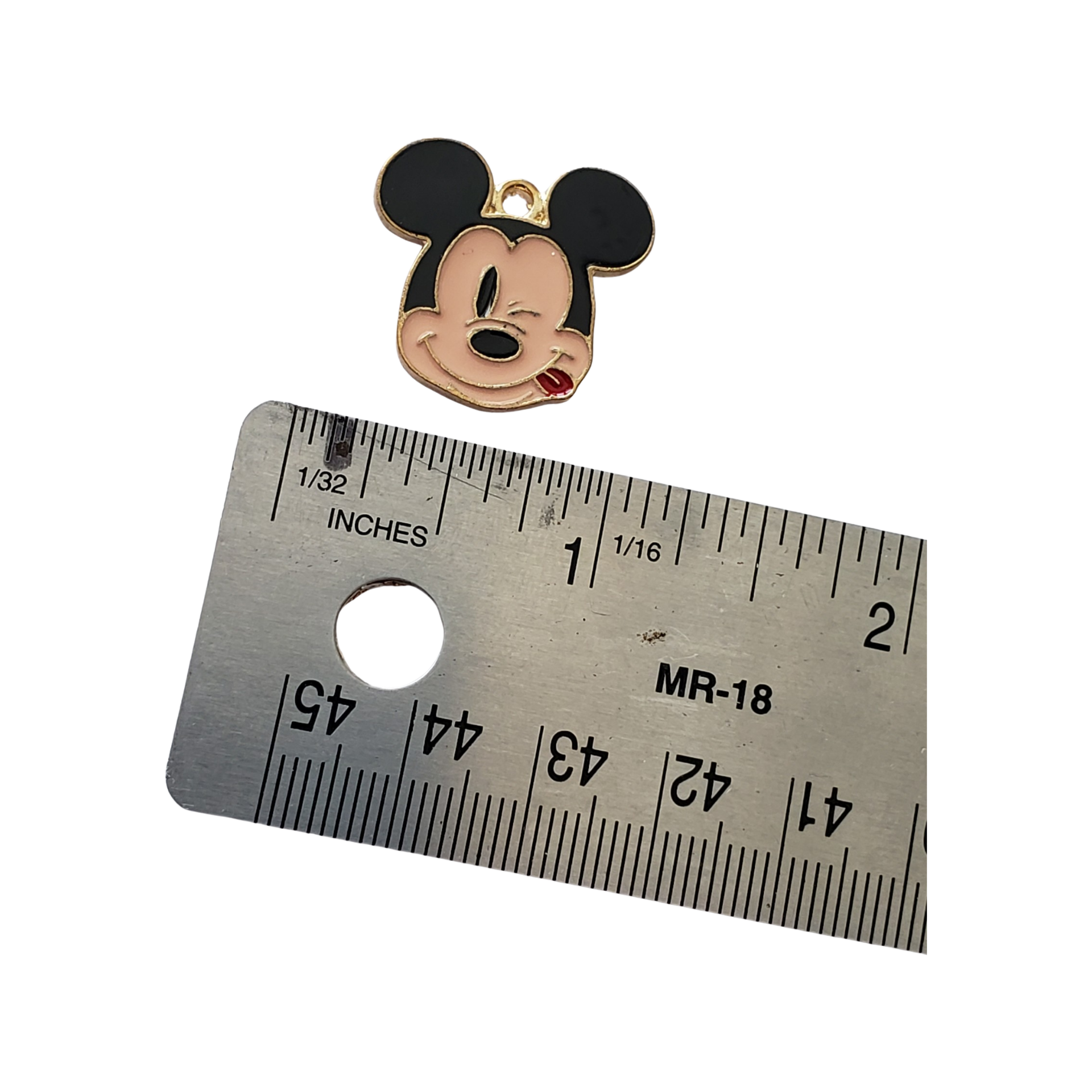 Enamel Mr Mouse Metal Charm