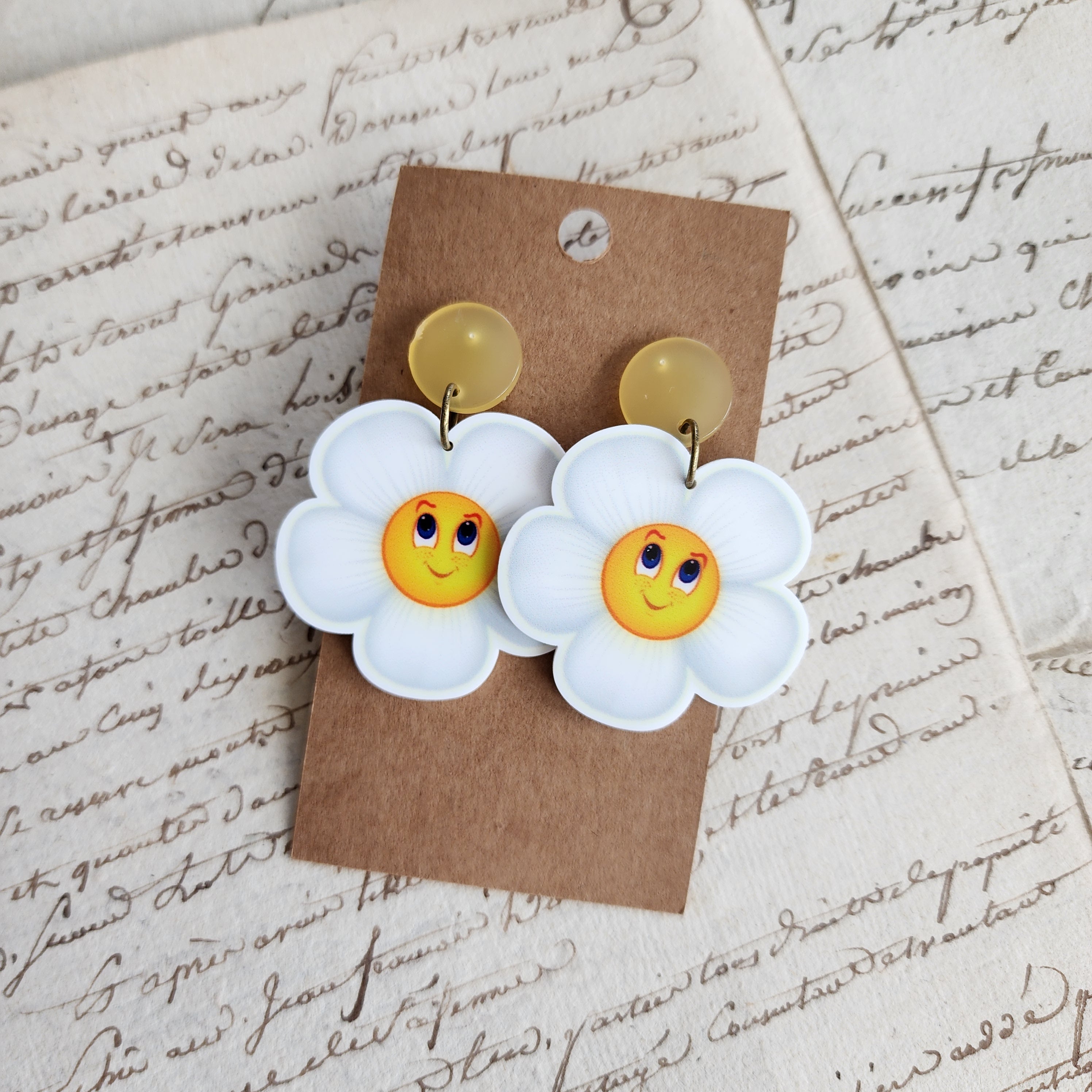 Daisy Drop Earrings