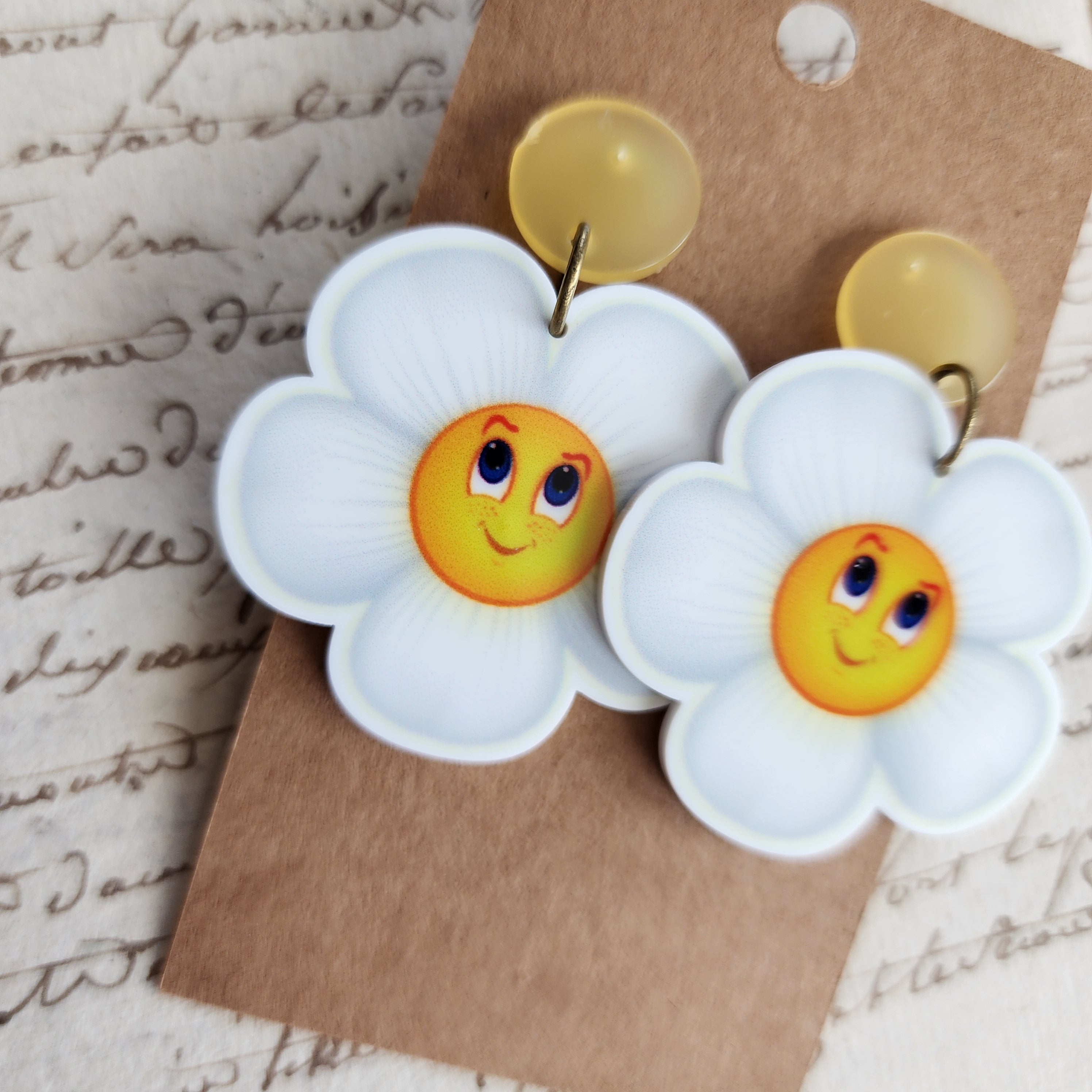Daisy Drop Earrings
