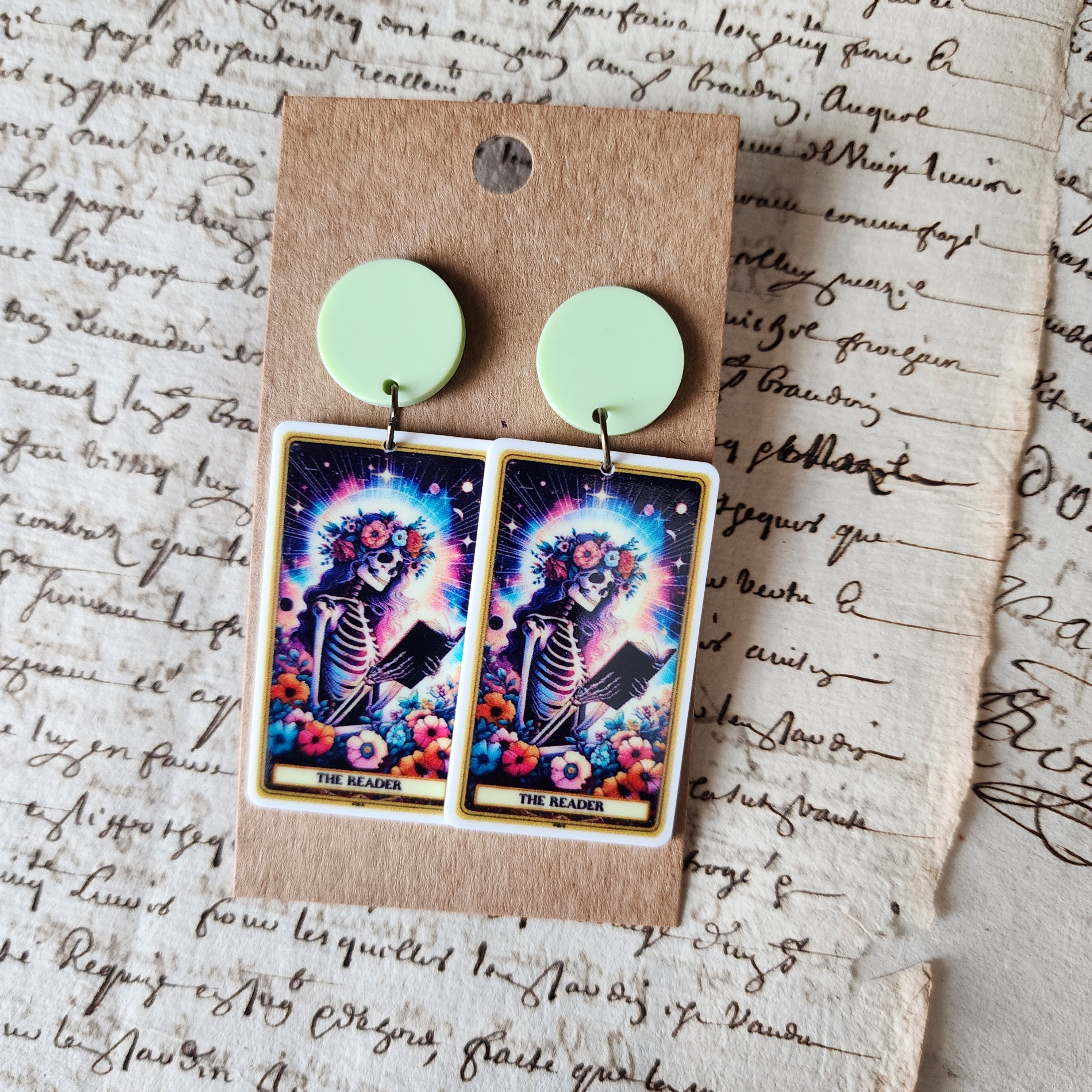 The Reader Earrings