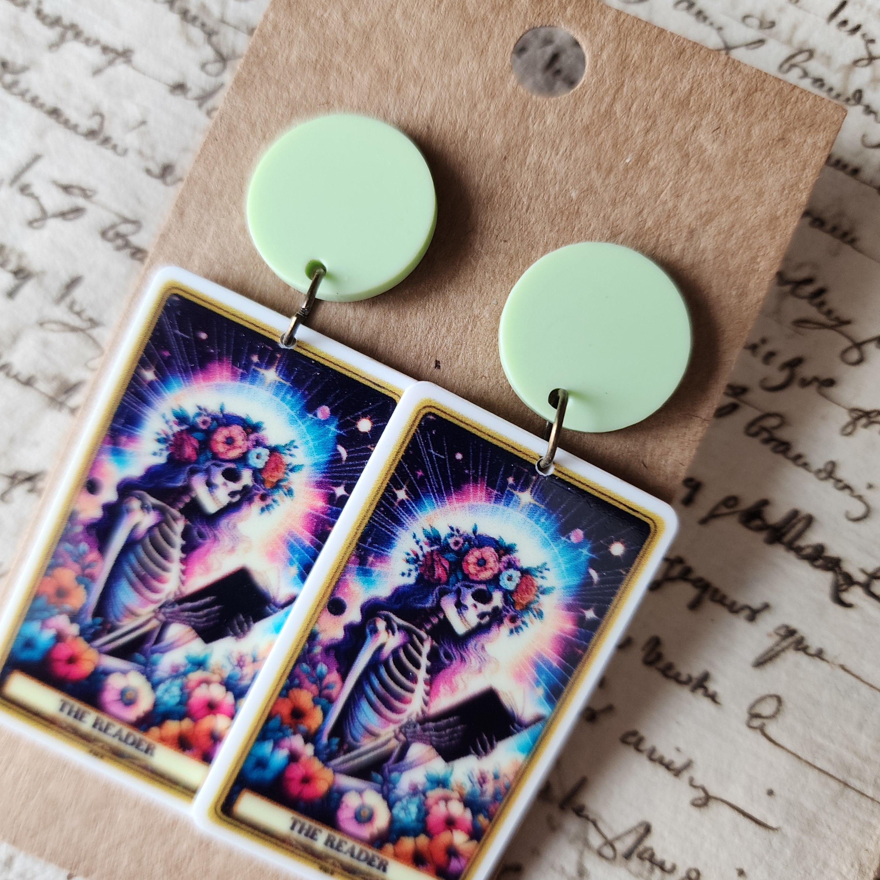 The Reader Earrings