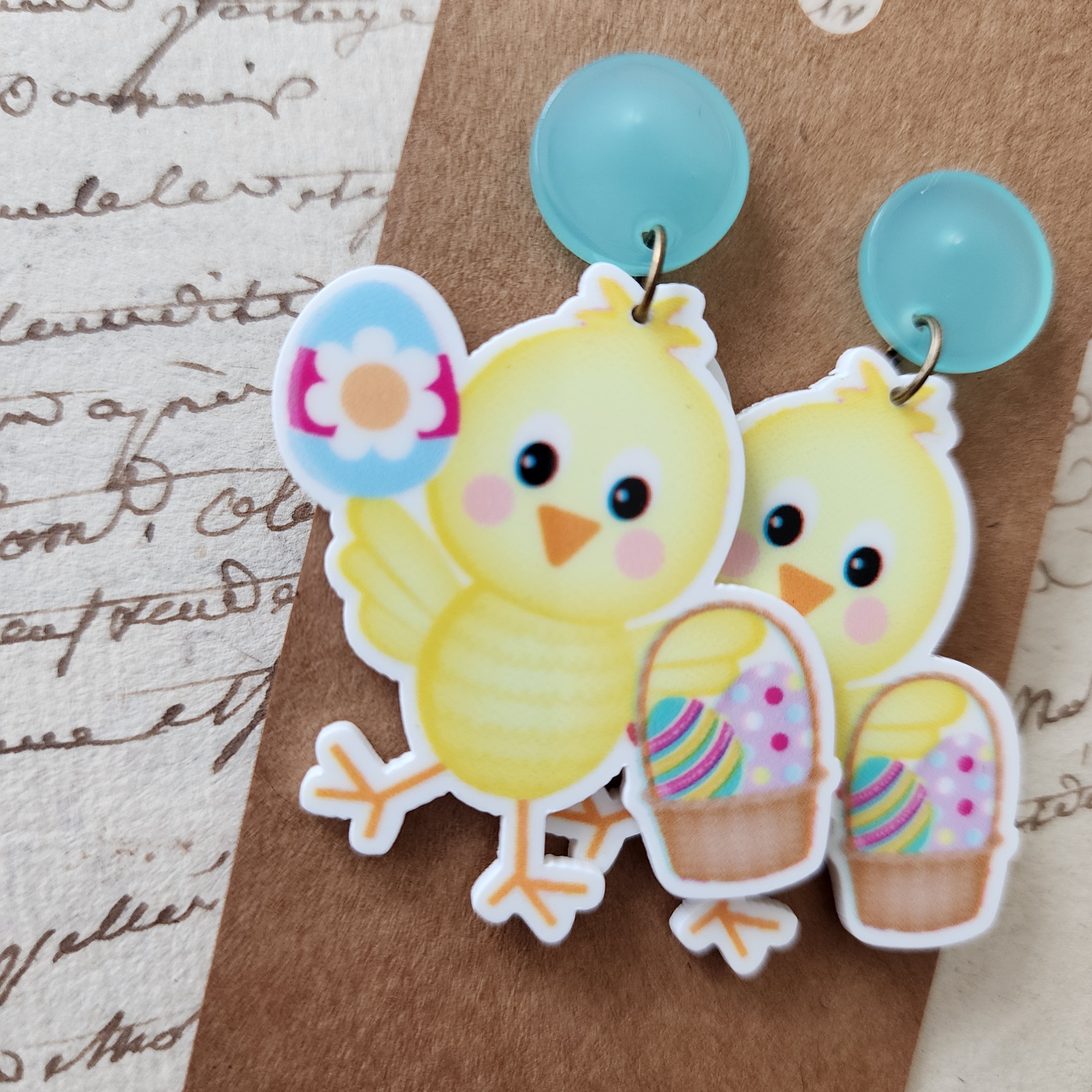 Easter Chick Earrings