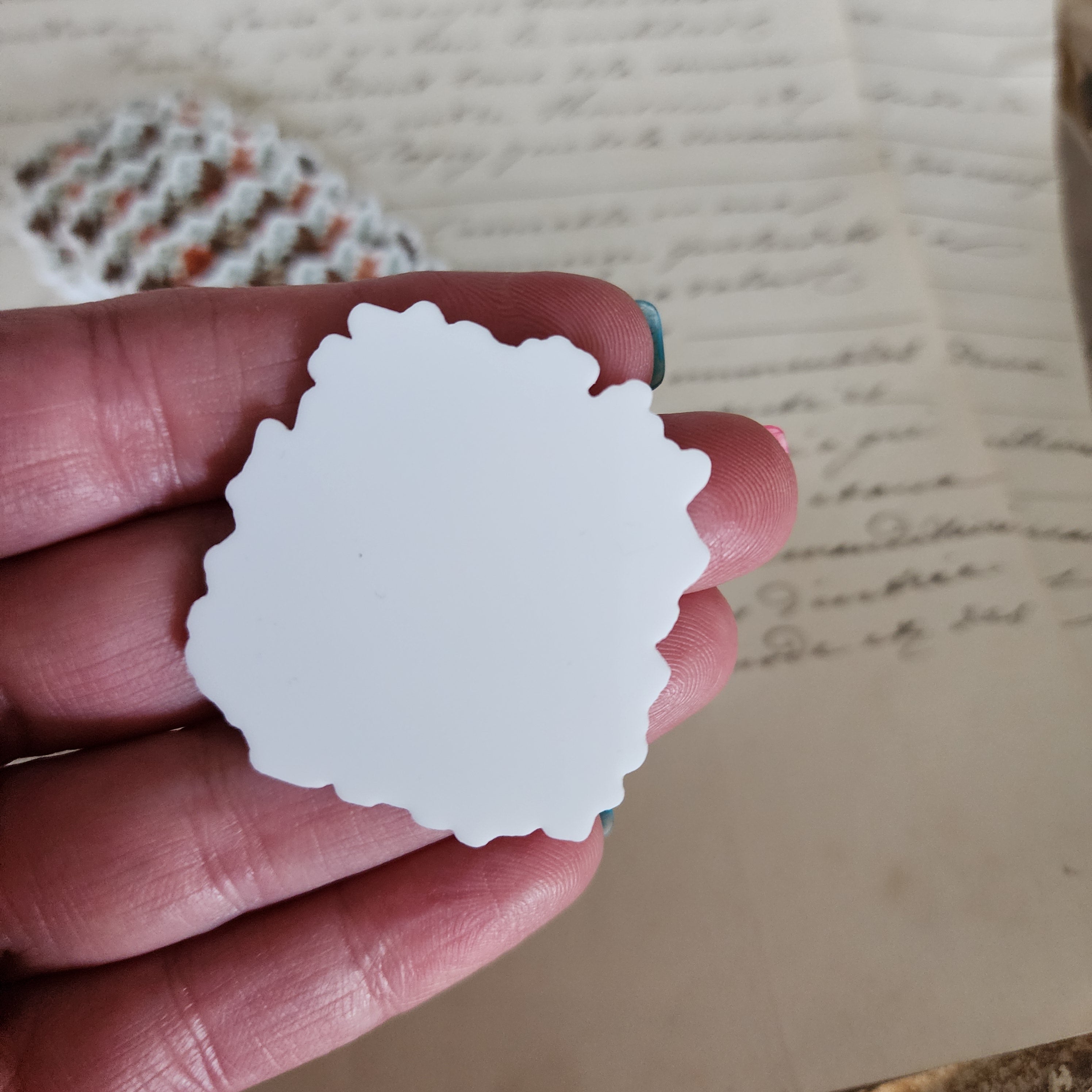 2pc Floral Ghost A Planar Resin
