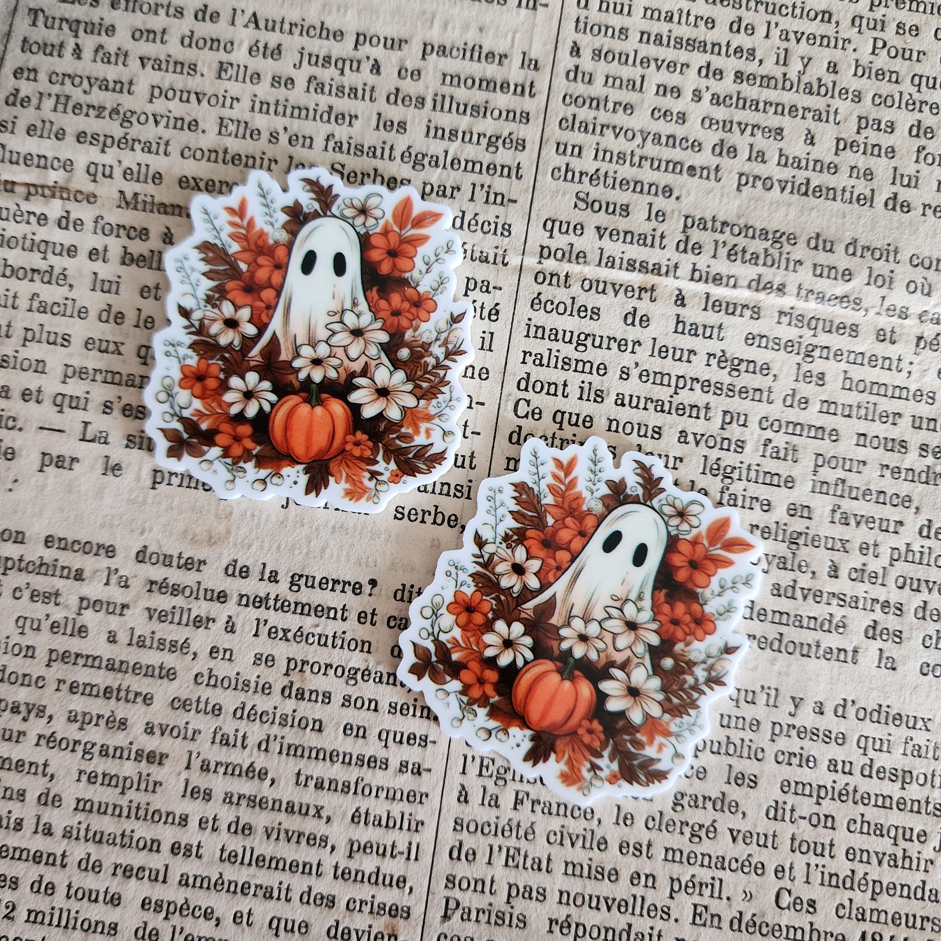 2pc Floral Ghost A Planar Resin