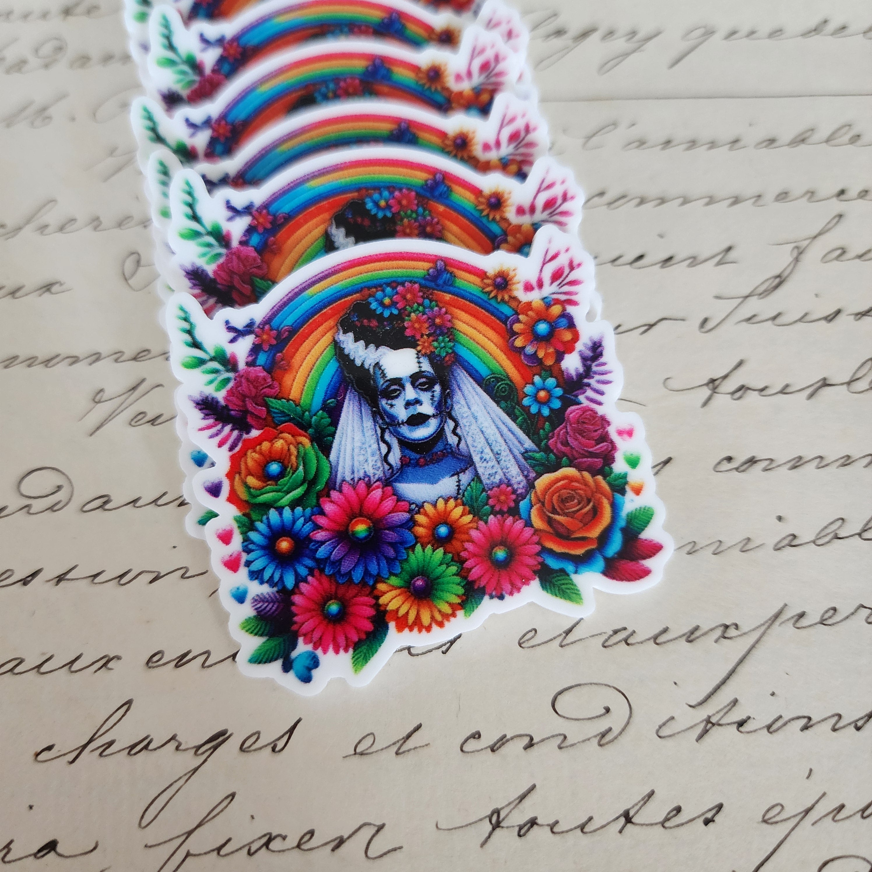 2pc Bride of Frankenstein Planar Resin