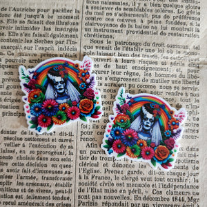 2pc Bride of Frankenstein Planar Resin