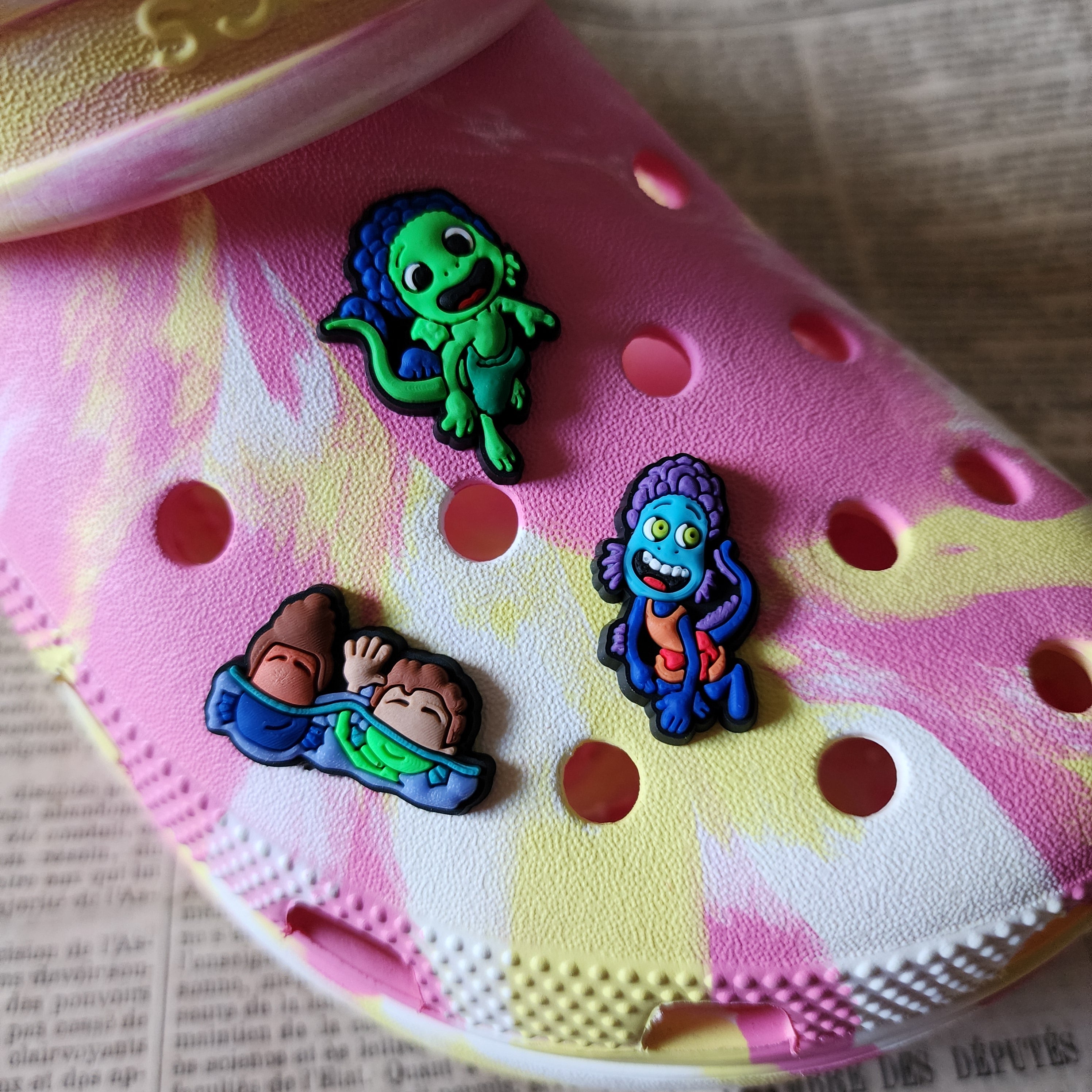 3pc Luca Shoe Charms