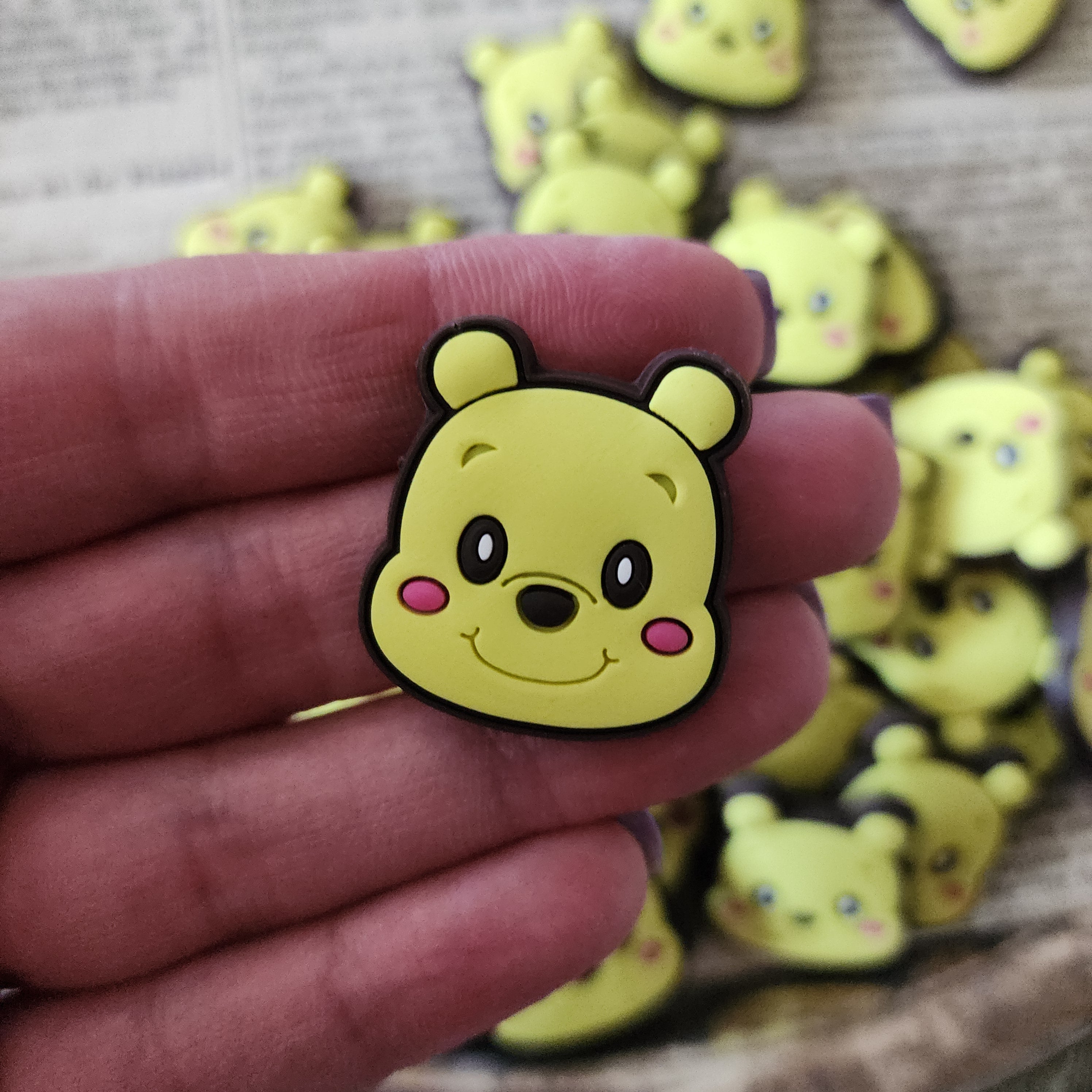 2pc Honey Bear Soft PVC Resin