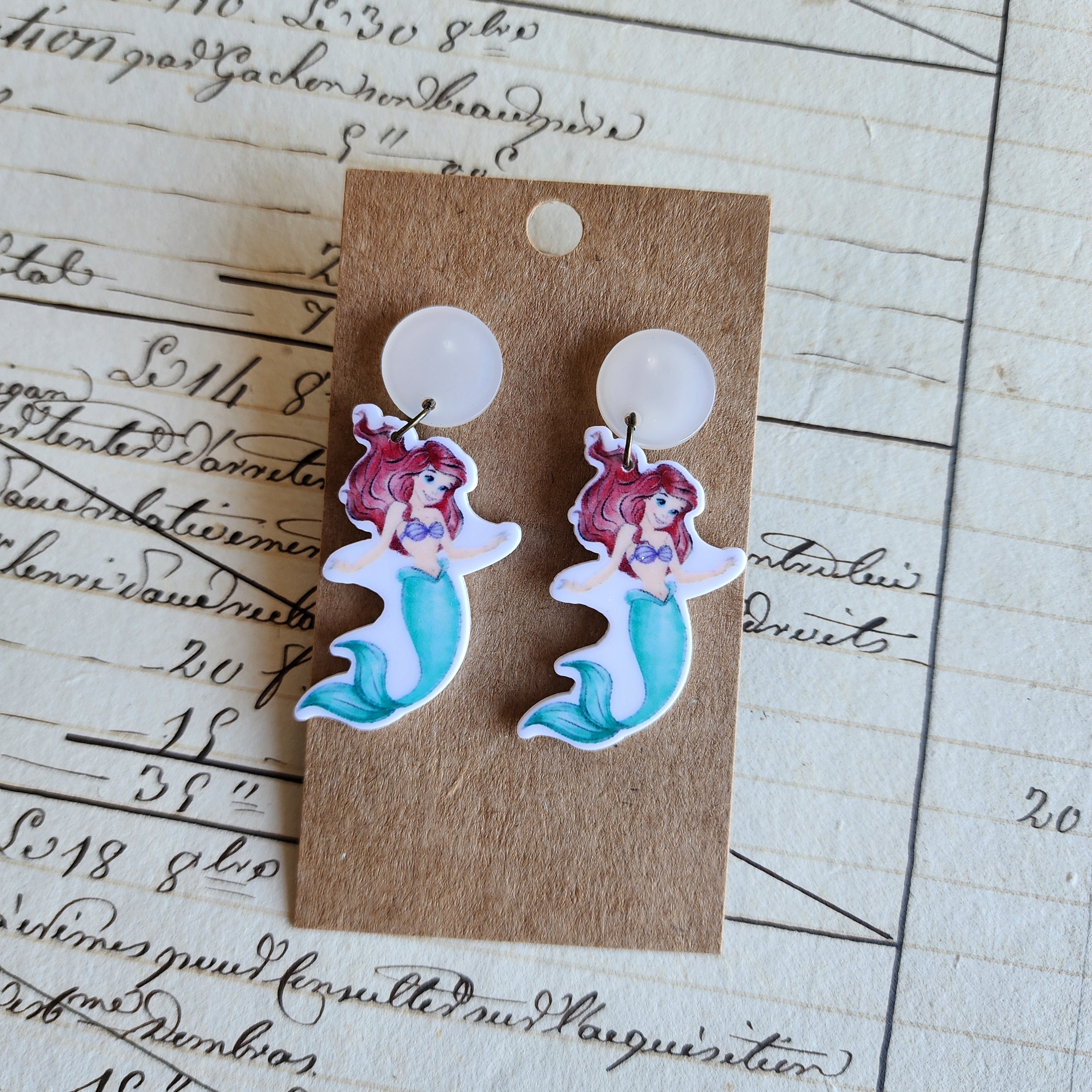 Mermaid Drop Earrings