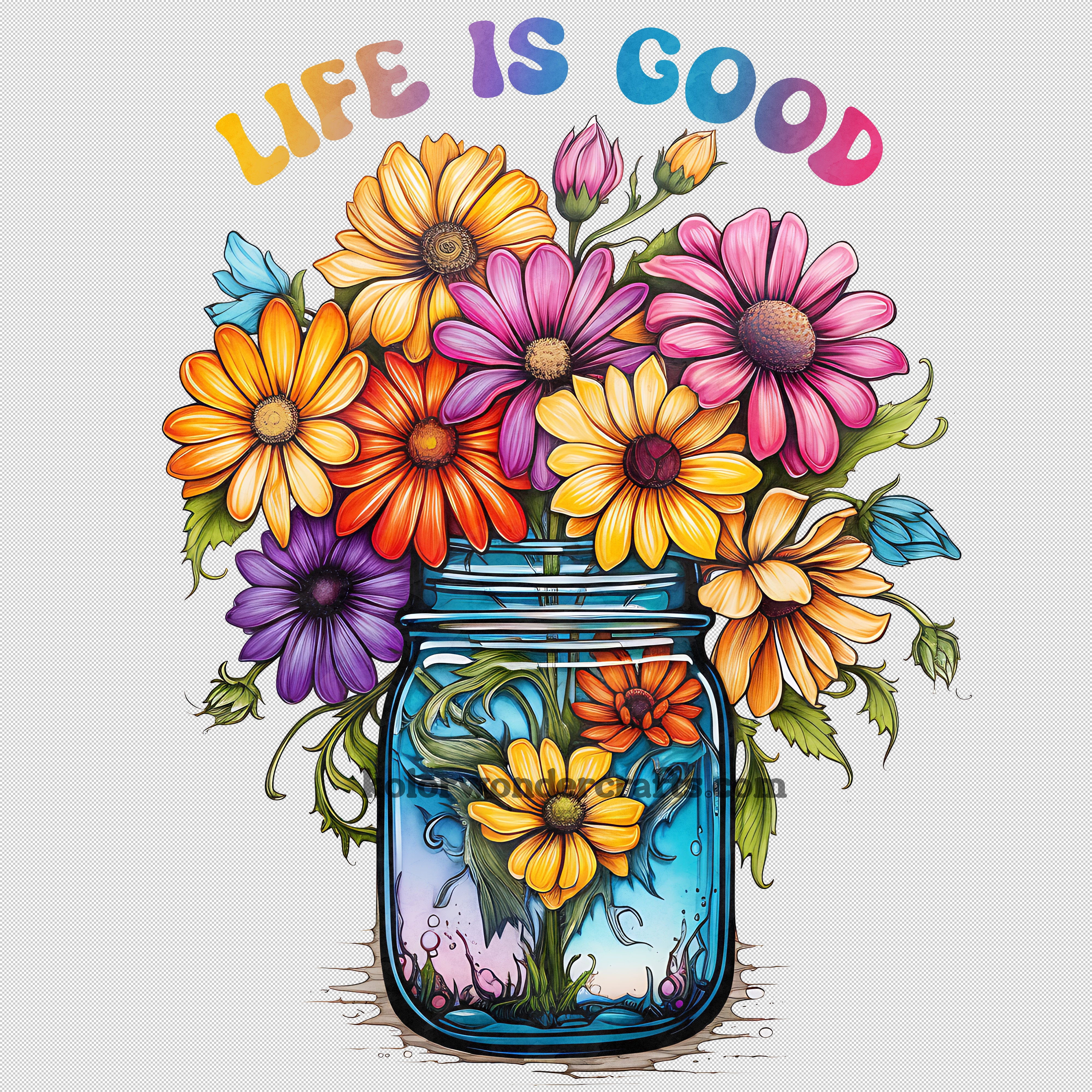 Life is Good Decal