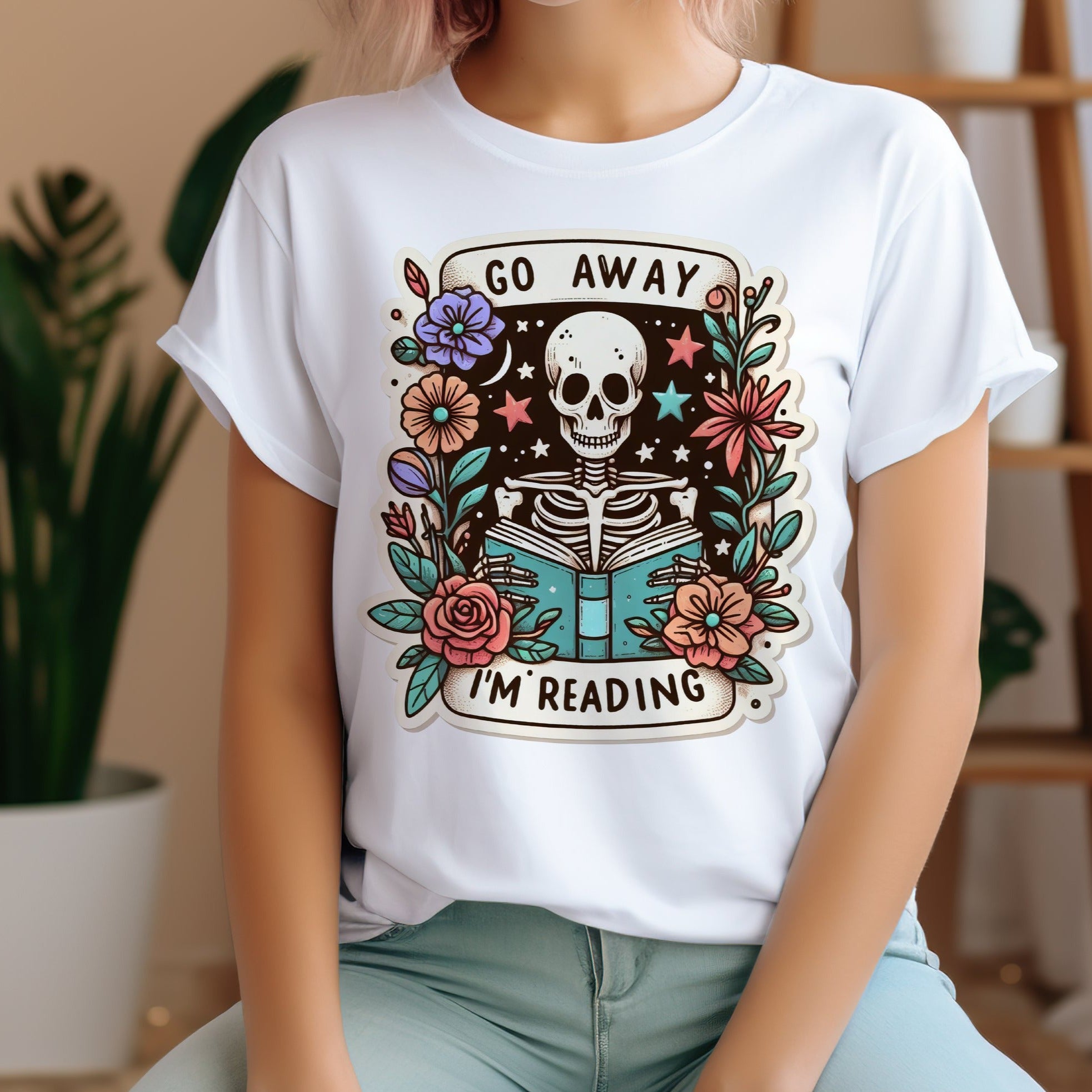 Go Away I'm Reading T-Shirt