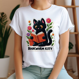 Bookworm Kitty T-Shirt