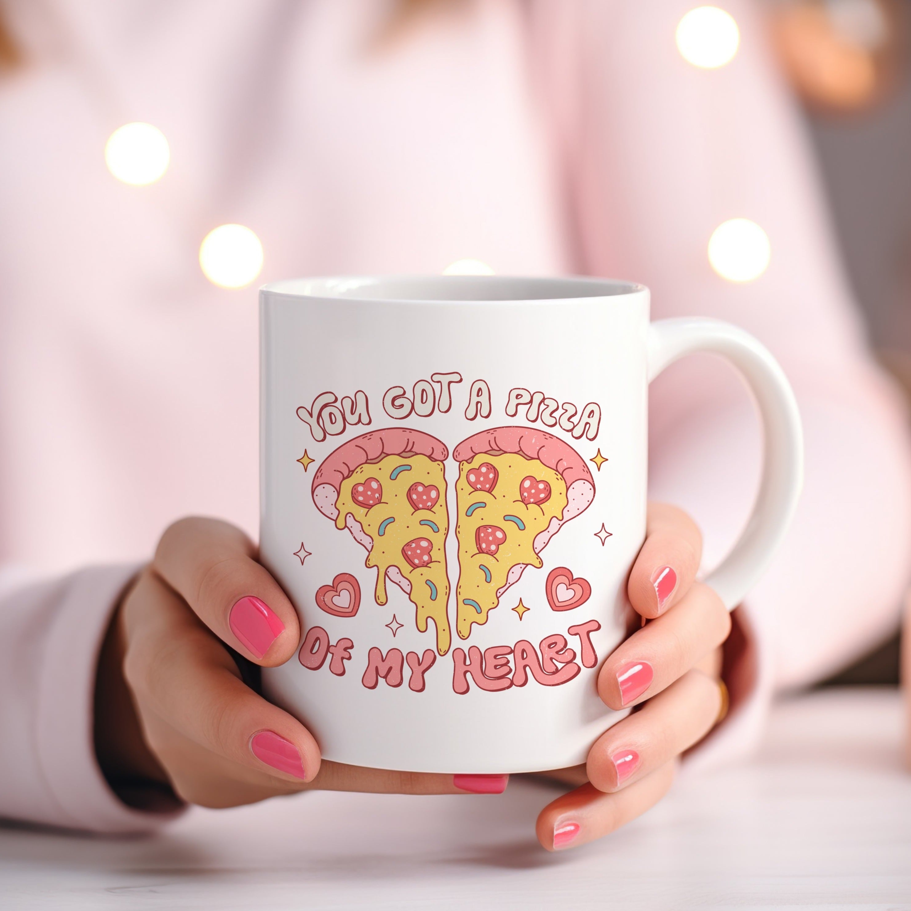 Pizza My Heart Ceramic Mug