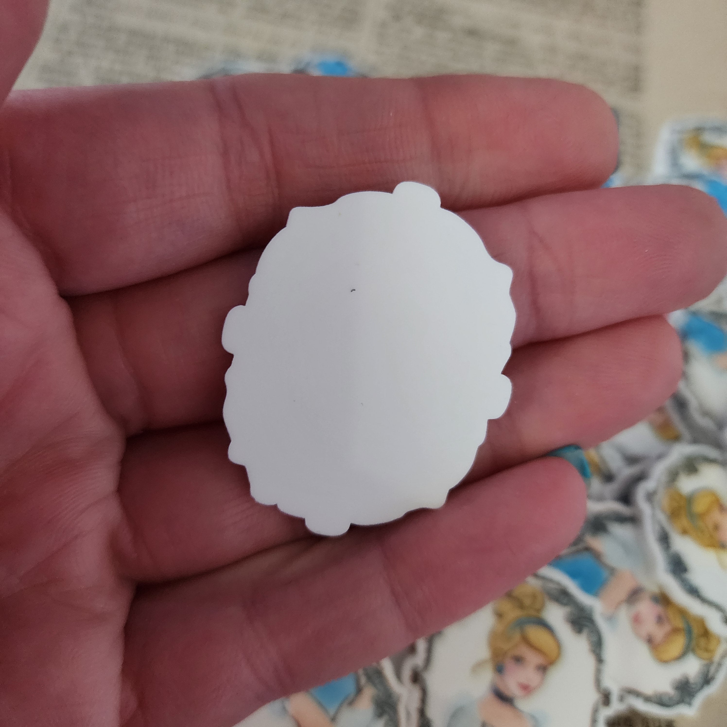2pc Cinders Princess Planar Resin
