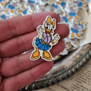 2pc Celebrations Miss Duck Planar Resin