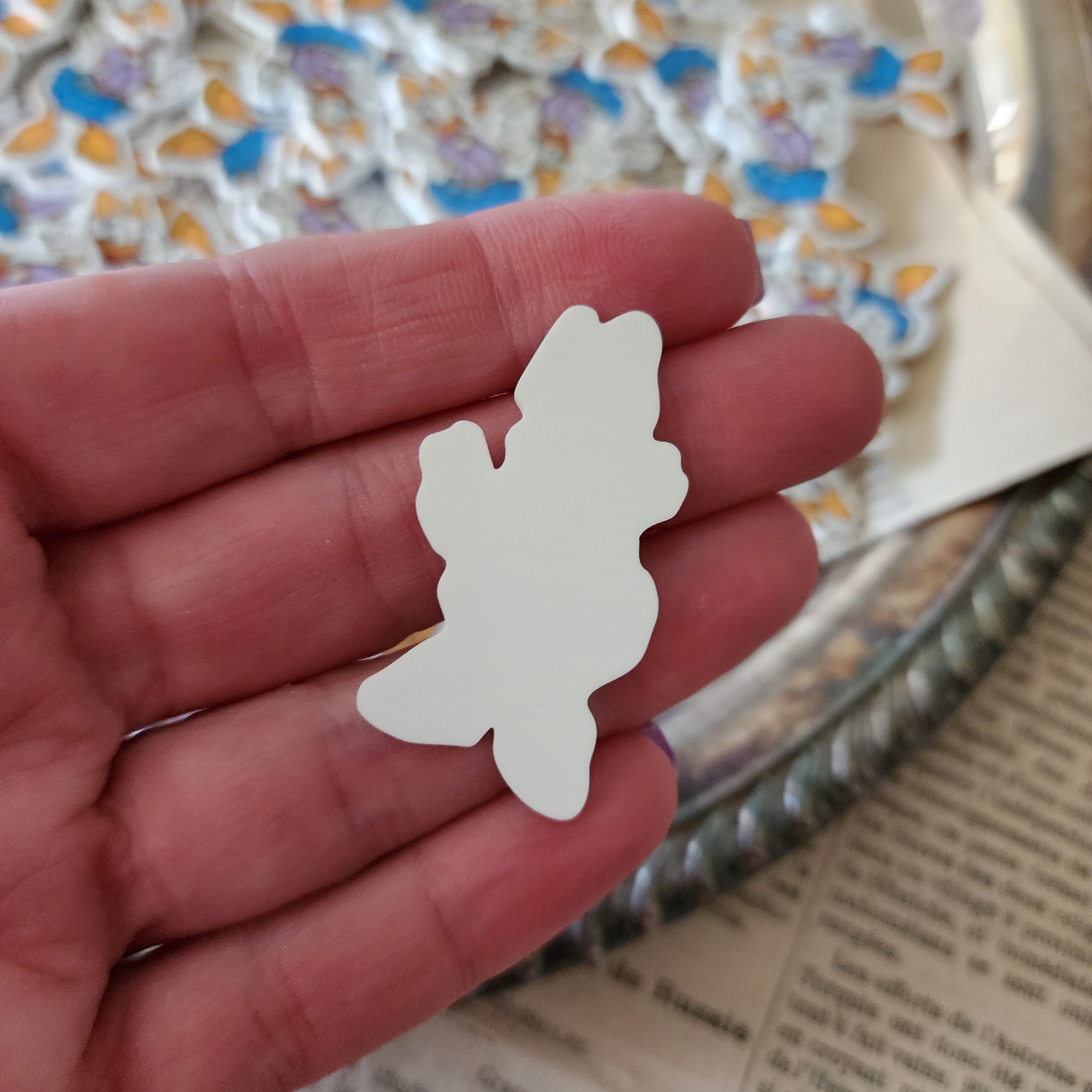 2pc Celebrations Miss Duck Planar Resin