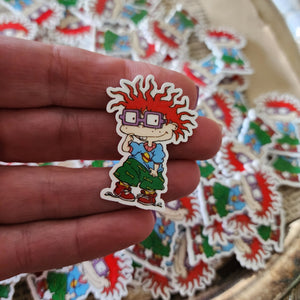 2pc 90's Cartoon Planar Resin
