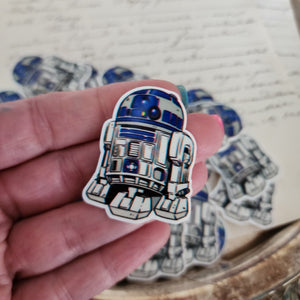 2pc R2D2 Droid Planar Resin