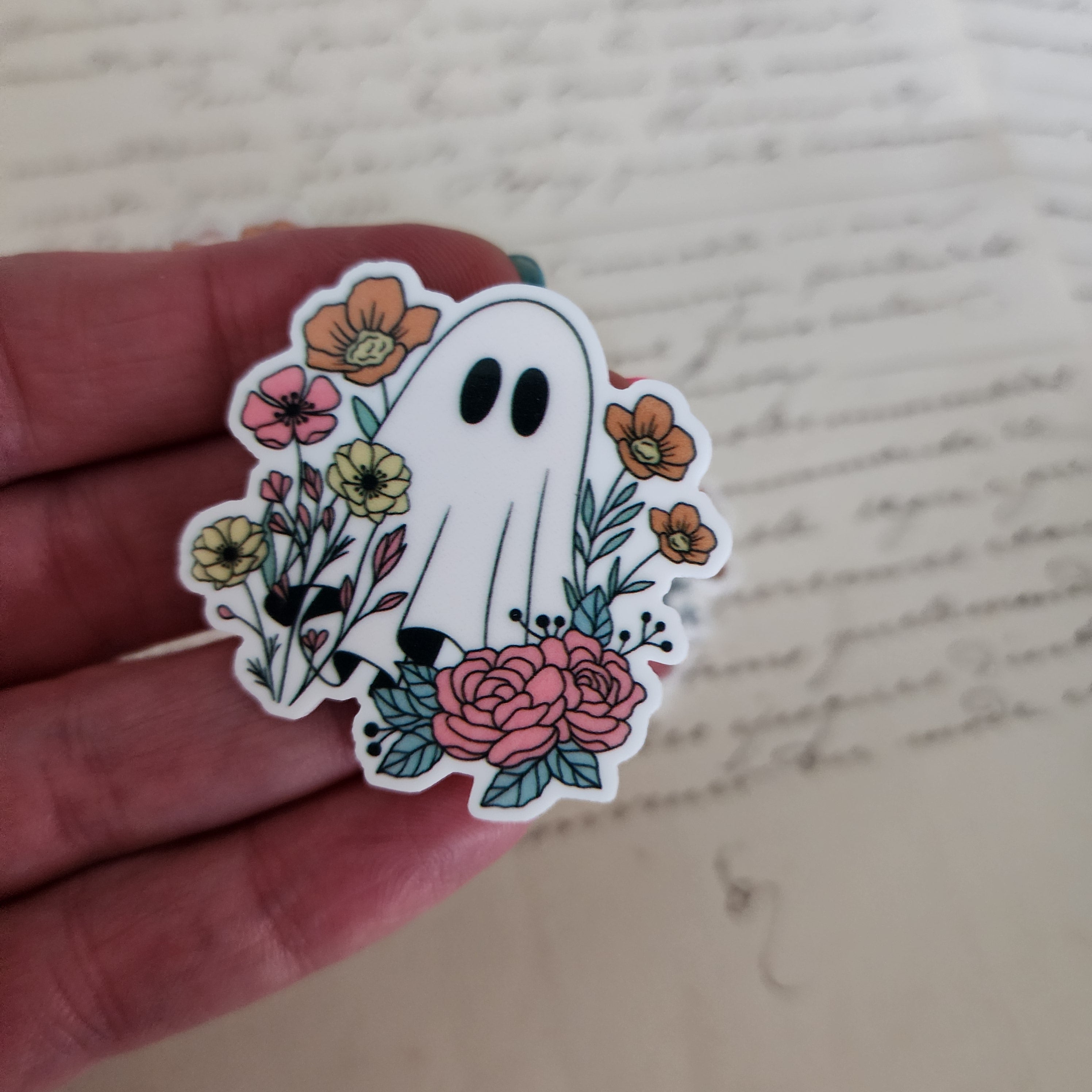 2pc Retro Ghost Planar Resin