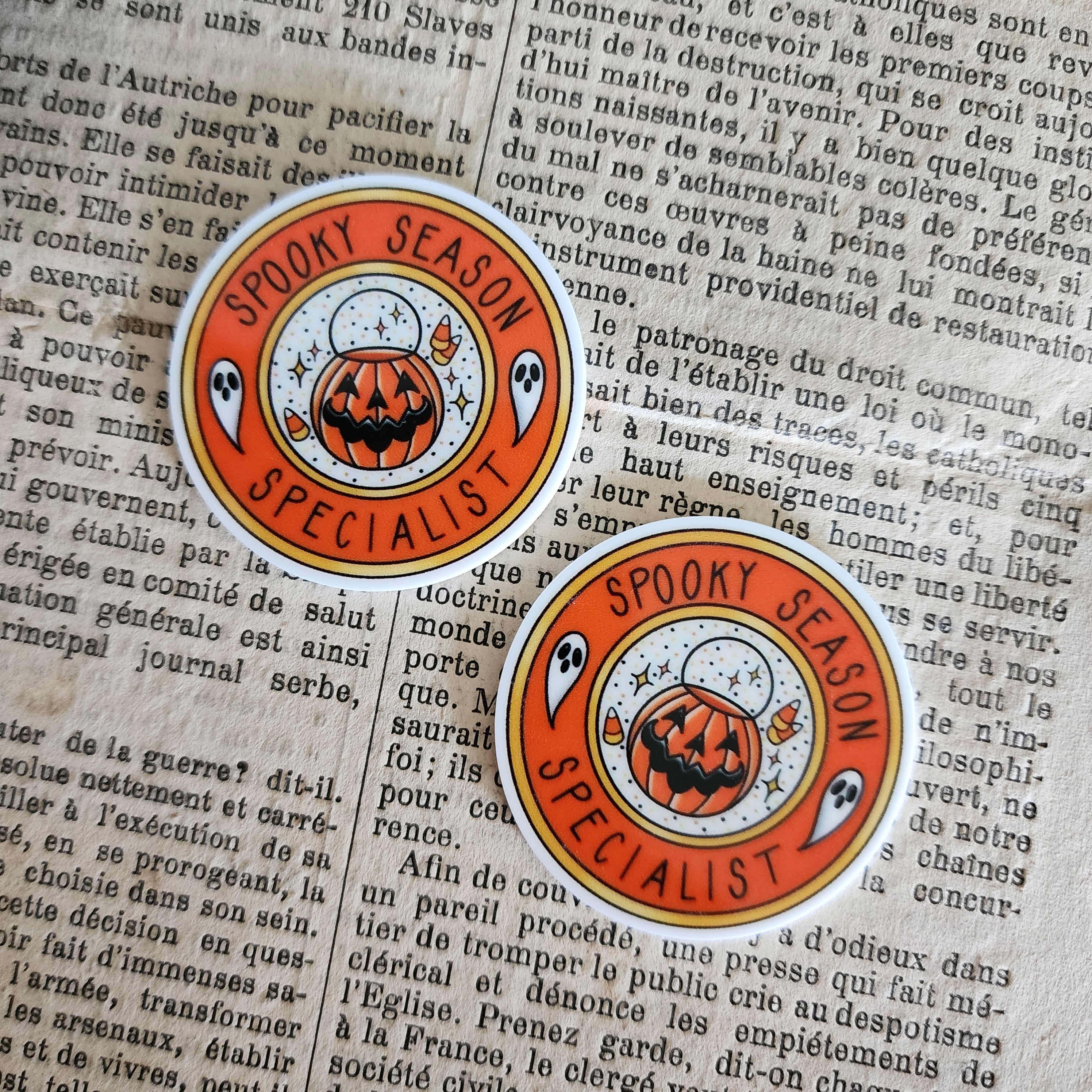 2pc Spooky Season Planar Resin