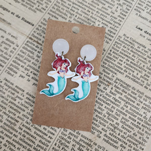 Mermaid Drop Earrings