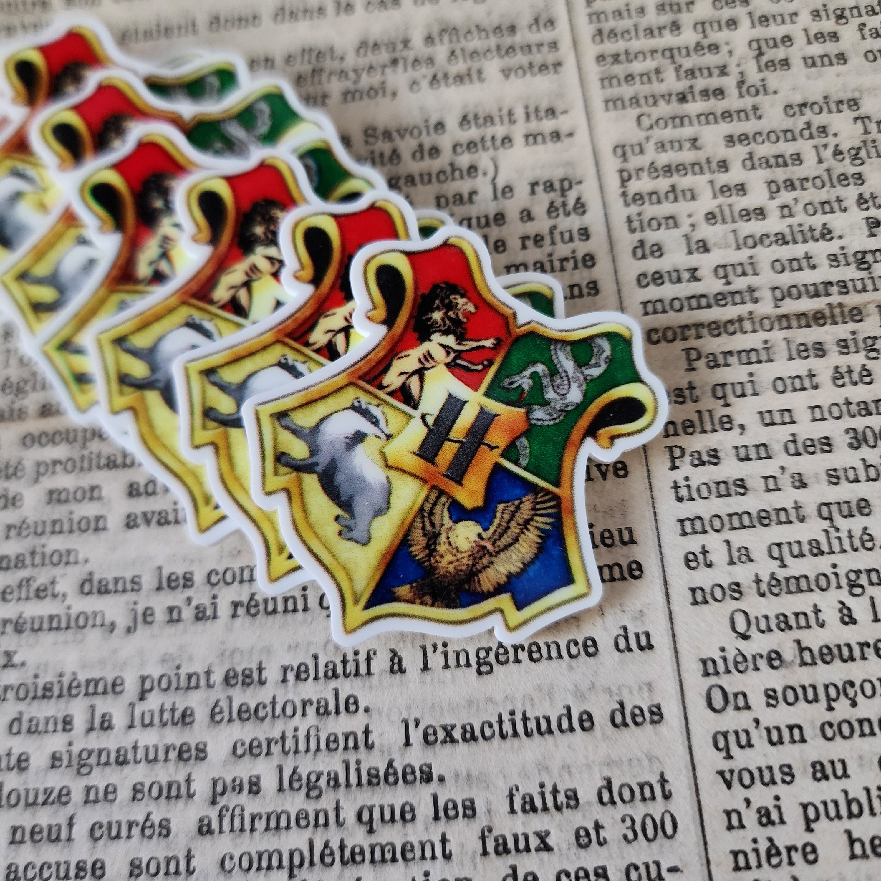 2pc Wizard Crest Planar Resin