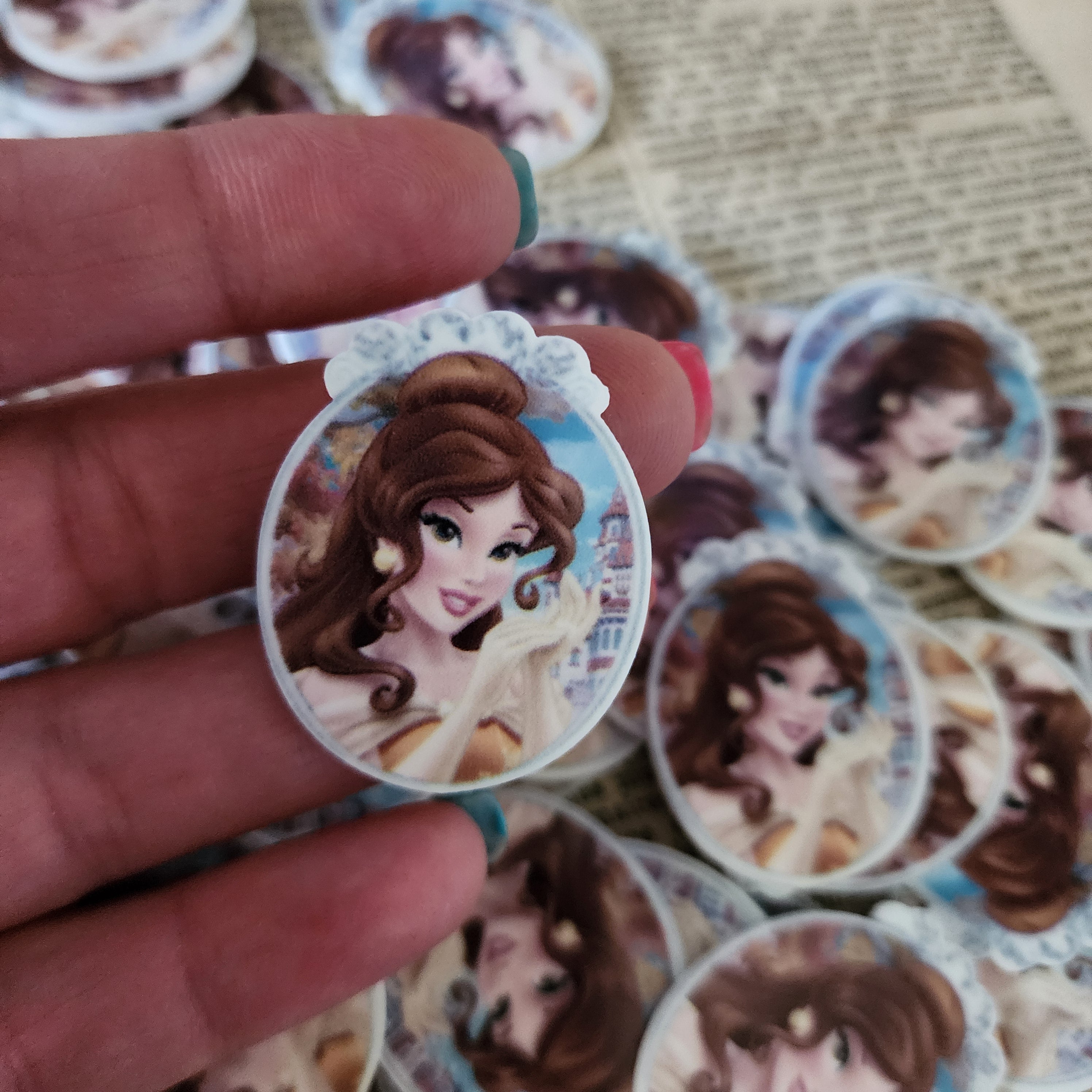 2pc Princess Beauty Planar Resin