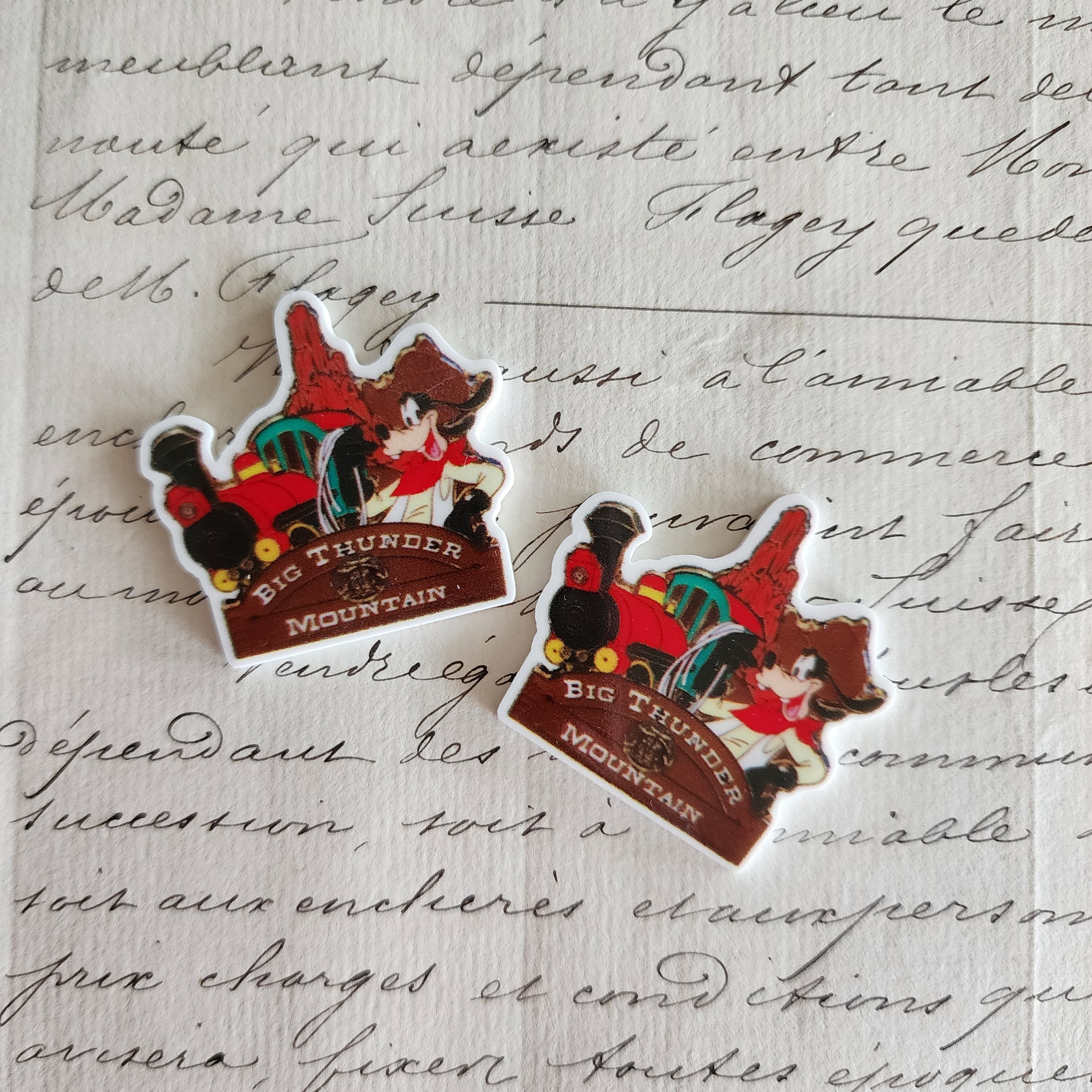 2pc Splash Mountain Planar Resin
