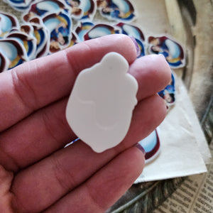 2pc Charming and Snow Planar Resin