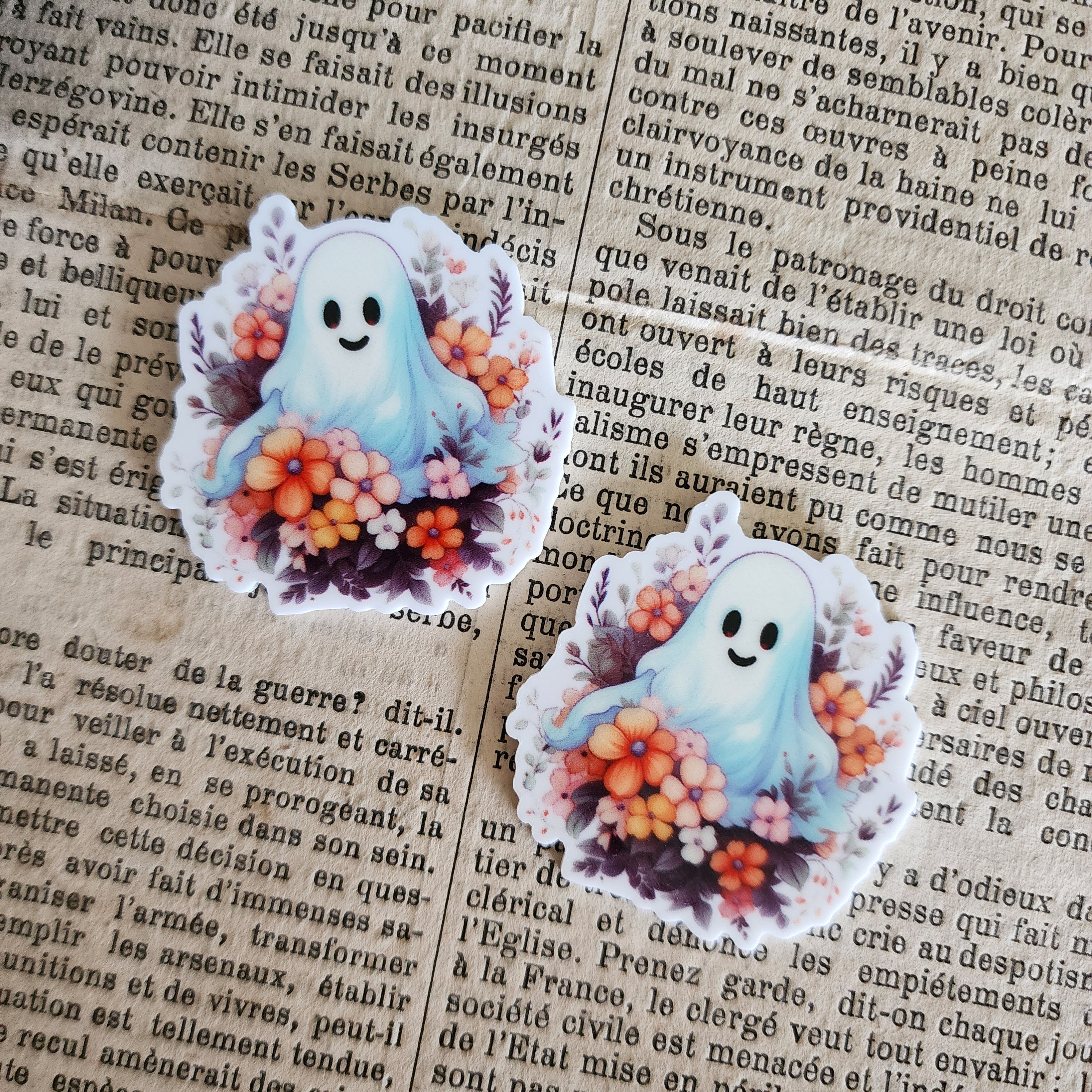 2pc Floral Ghost C Planar Resin