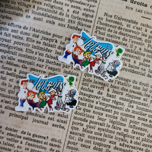 2pc Classic Cartoon Planar Resin