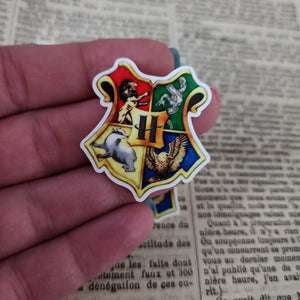 2pc Wizard Crest Planar Resin
