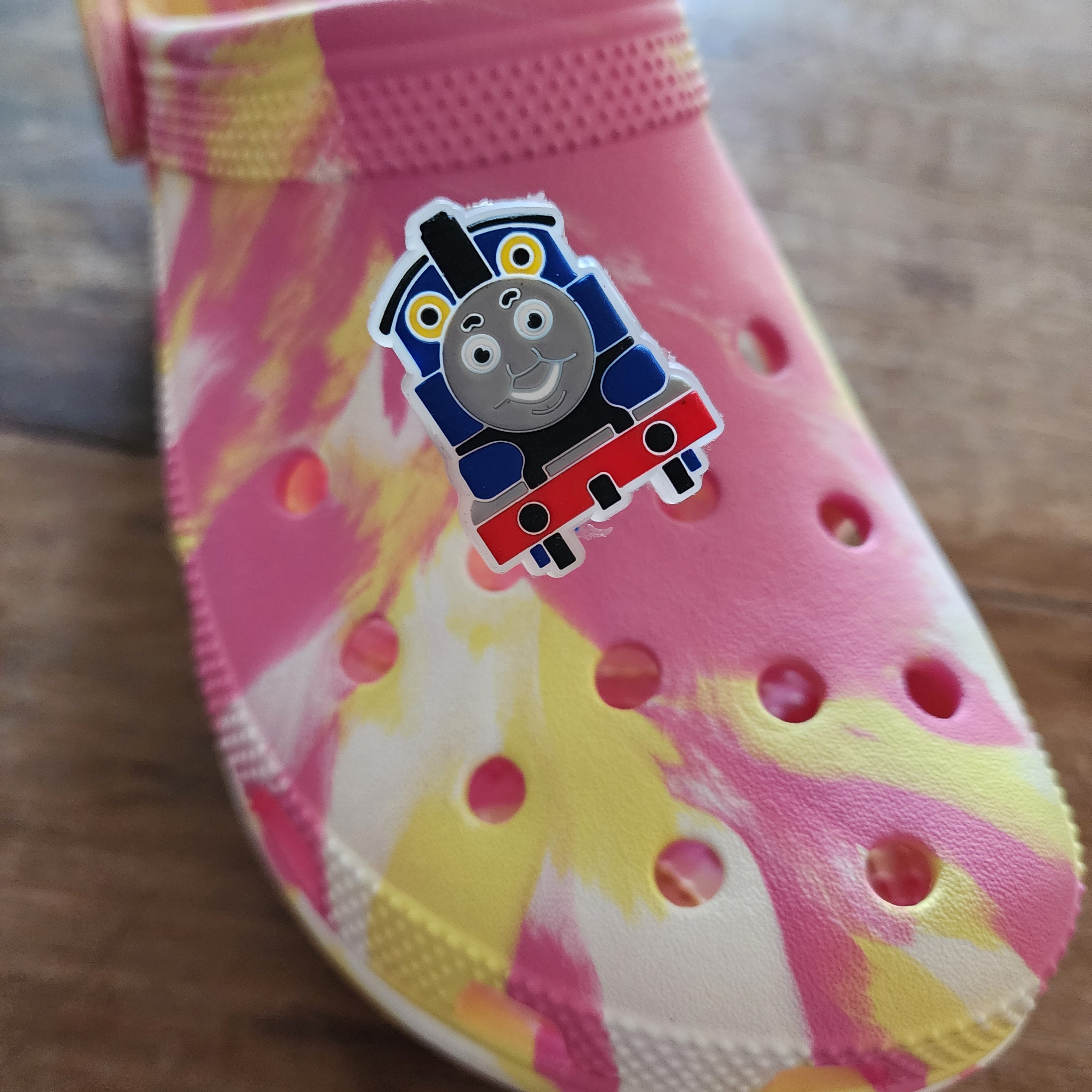 3D LED Spring Train Shoe Charm