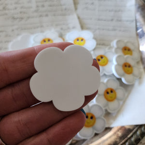 2pc Daisy Planar Resin