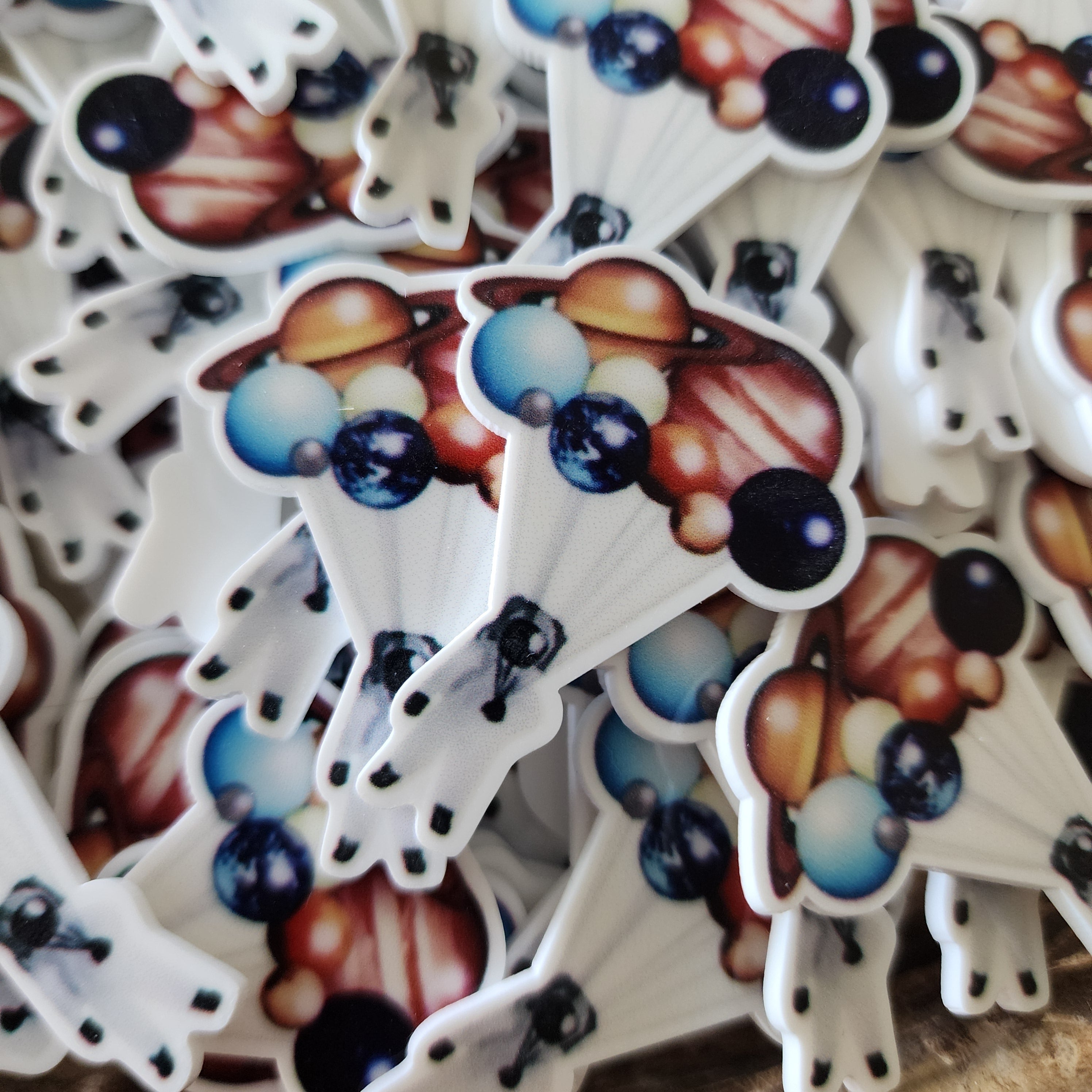 2pc Astronaut Planar Resin