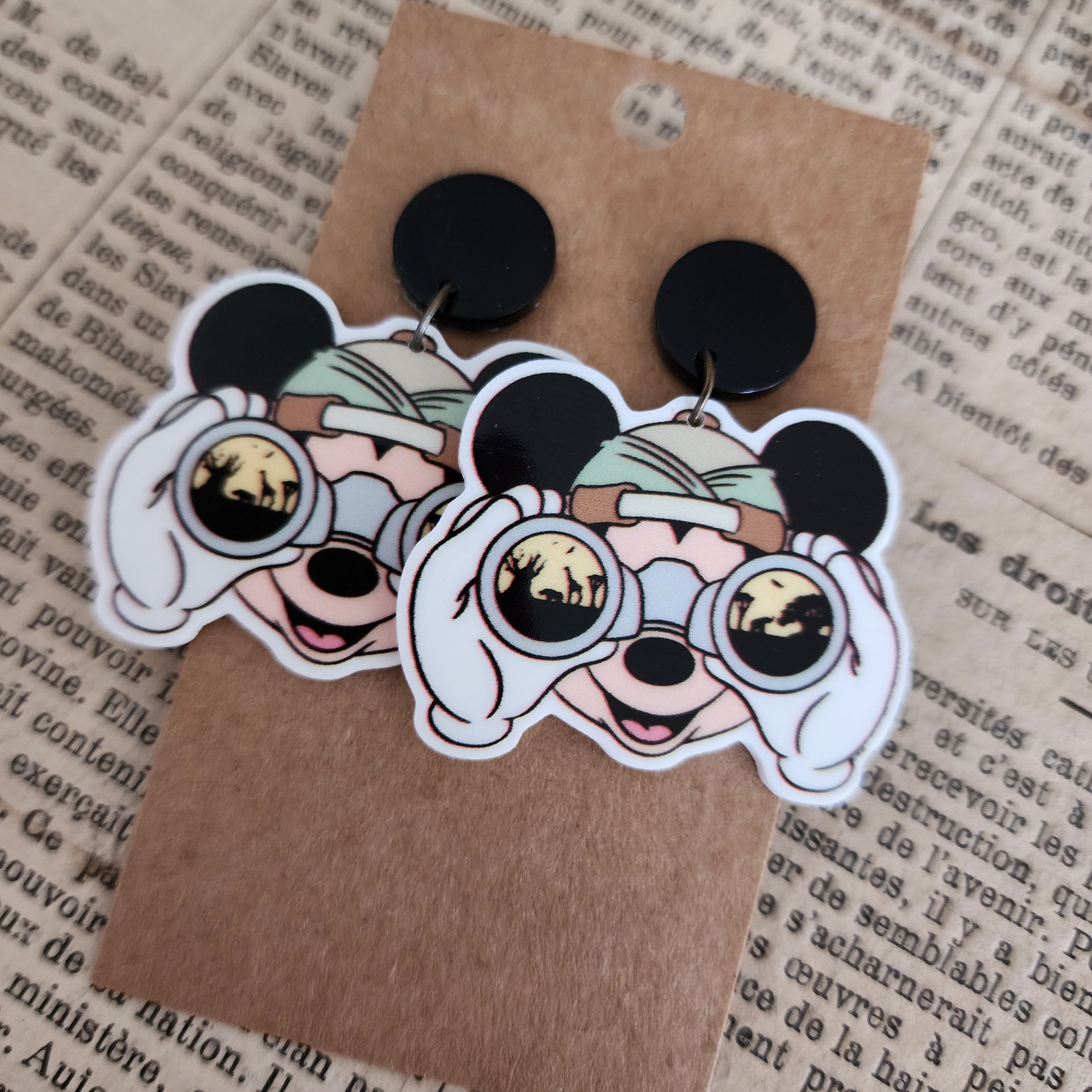 Animal Safari Drop Earrings