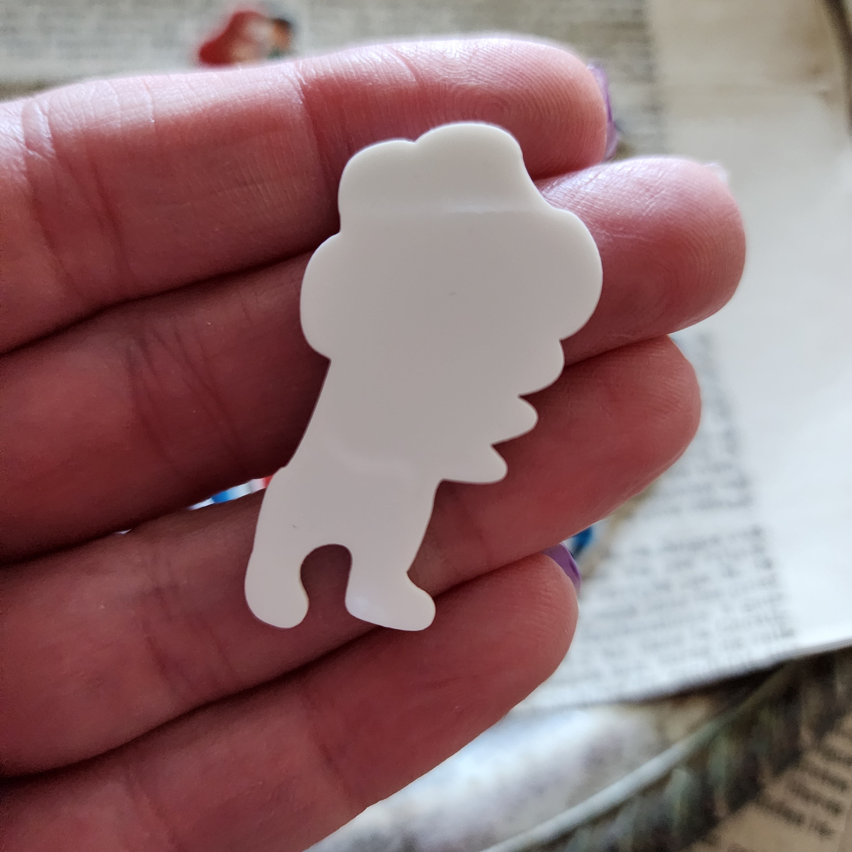 2pc Little Mermaid Planar Resin