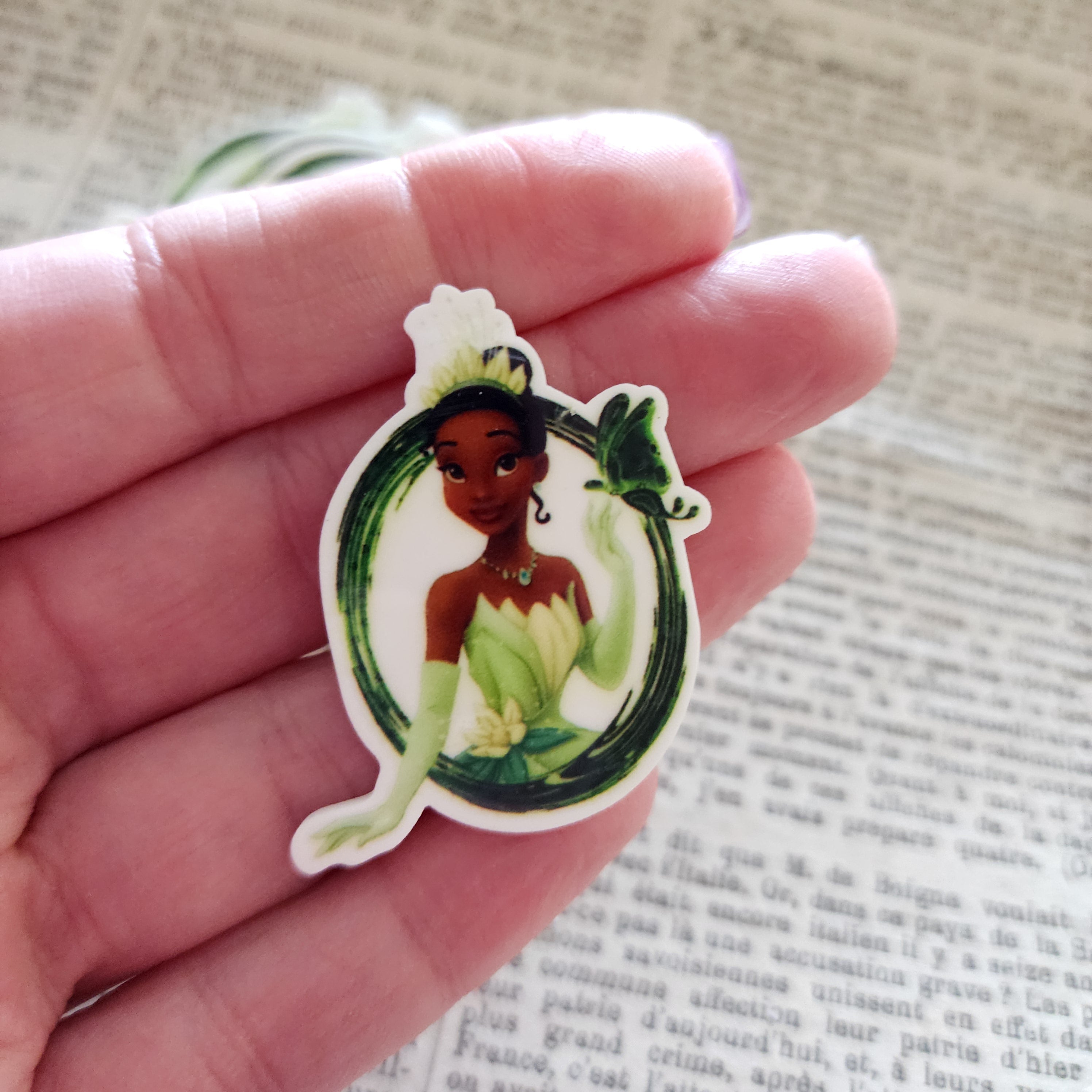 2pc Green Princess Planar Resin