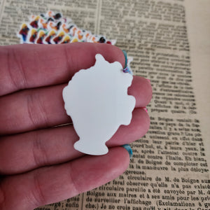 2pc 90's Pop Teddy Sundae Planar Resin