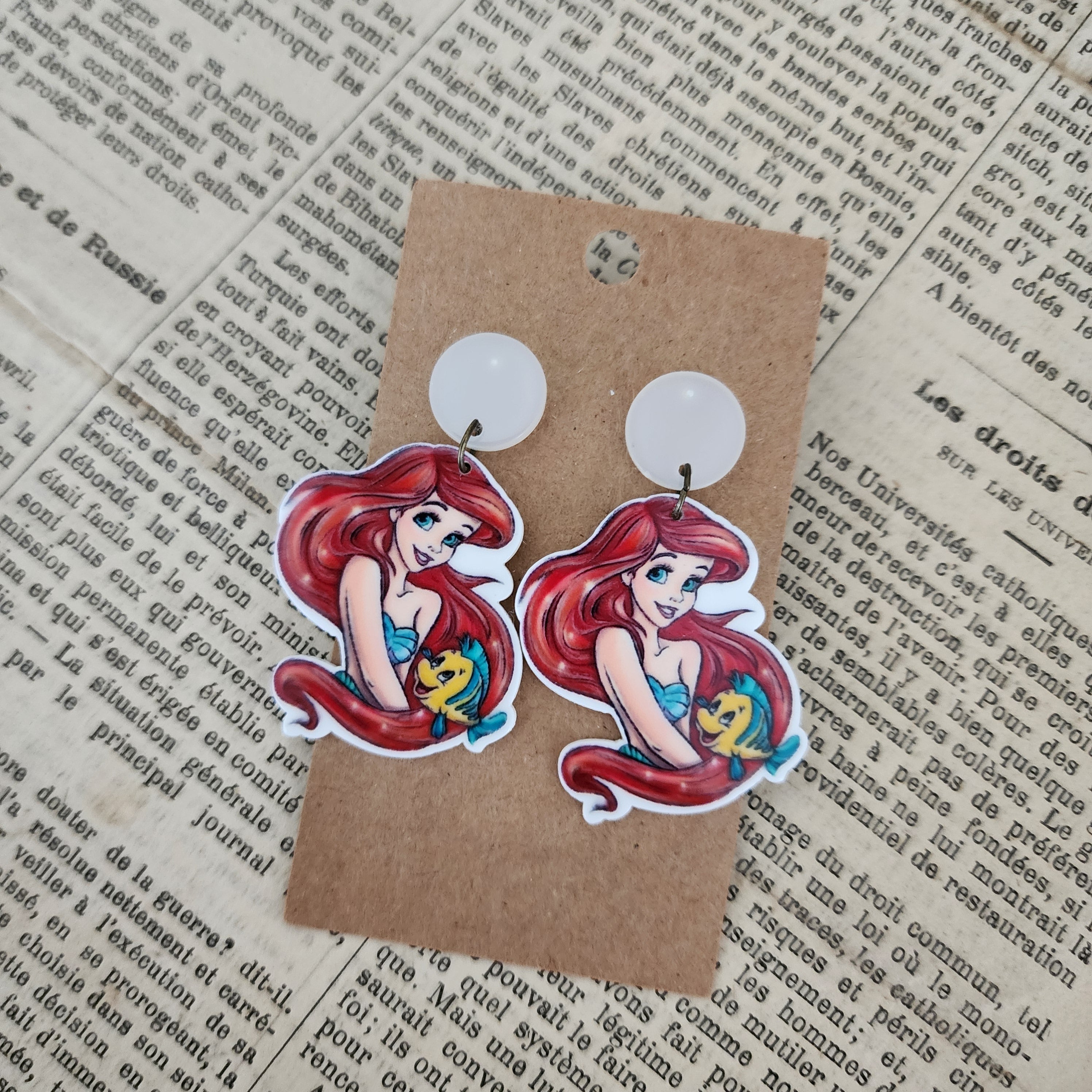 Mermaid Drop Earrings