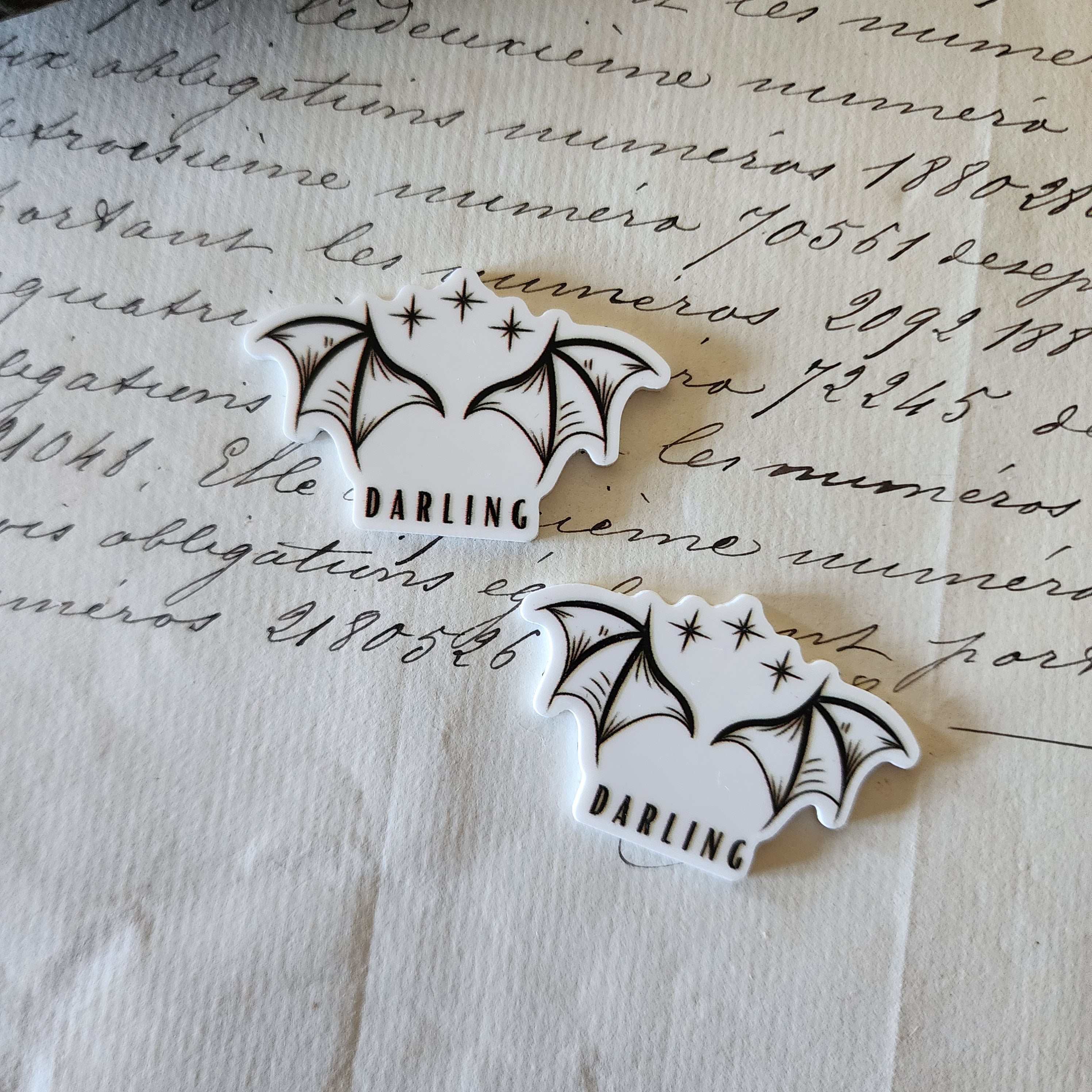 2pc Darling Book Boyfriend Planar Resin