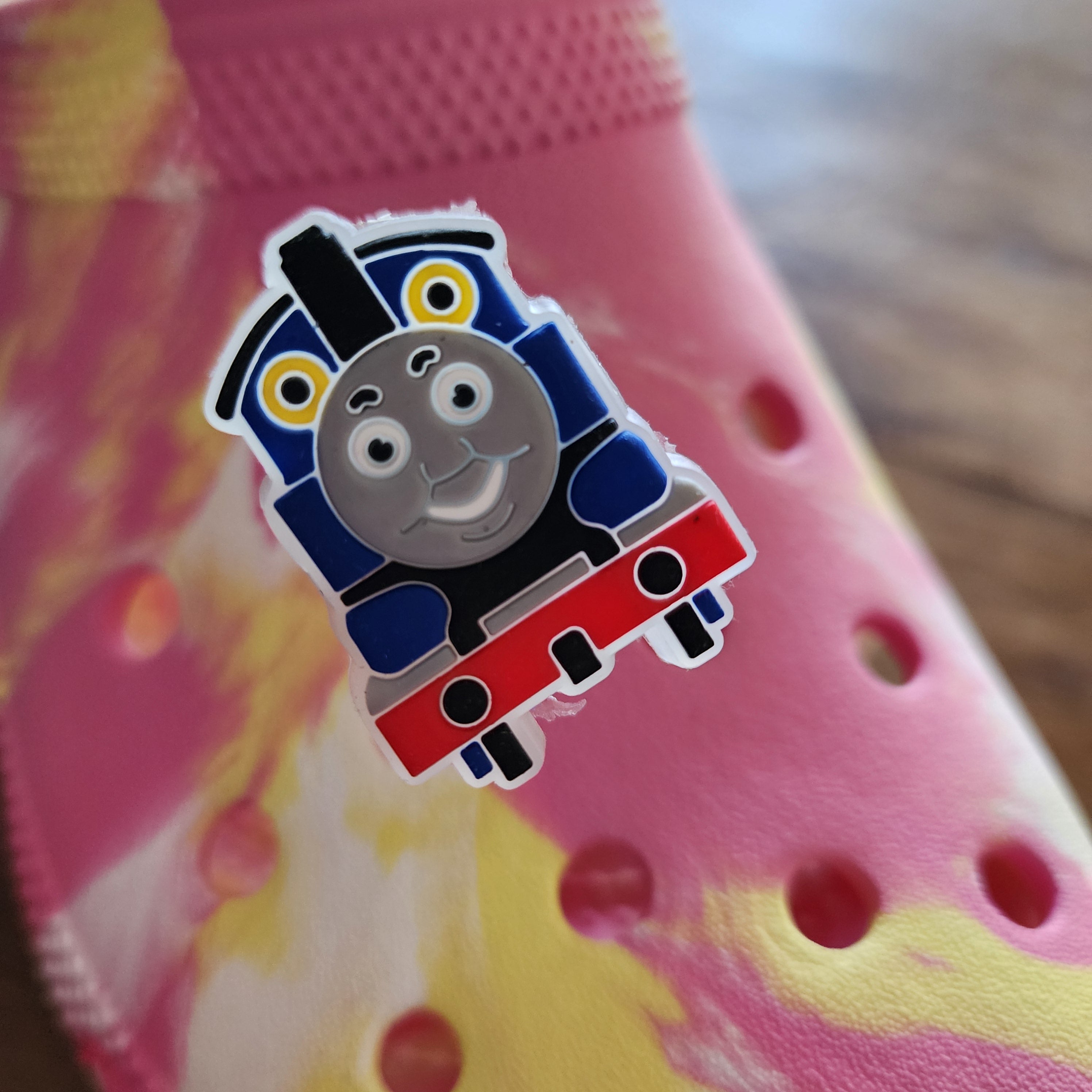 3D LED Spring Train Shoe Charm