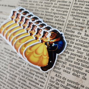 2pc Beauty and Her Beast Planar Resin