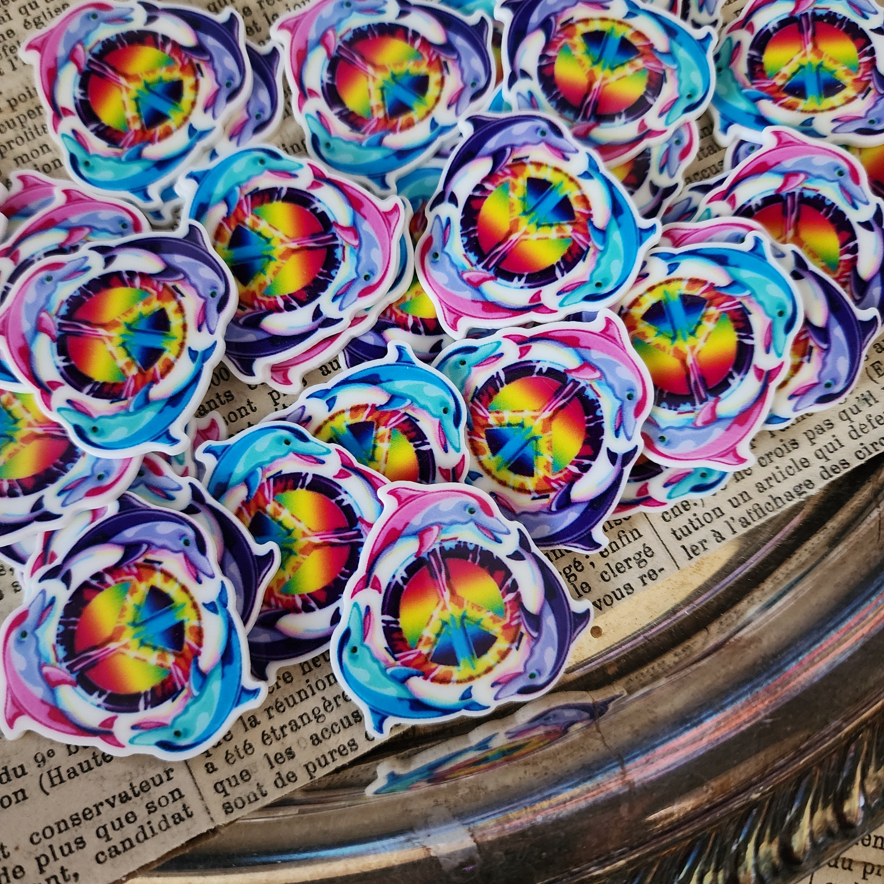 2pc 90's Pop Planar Resin